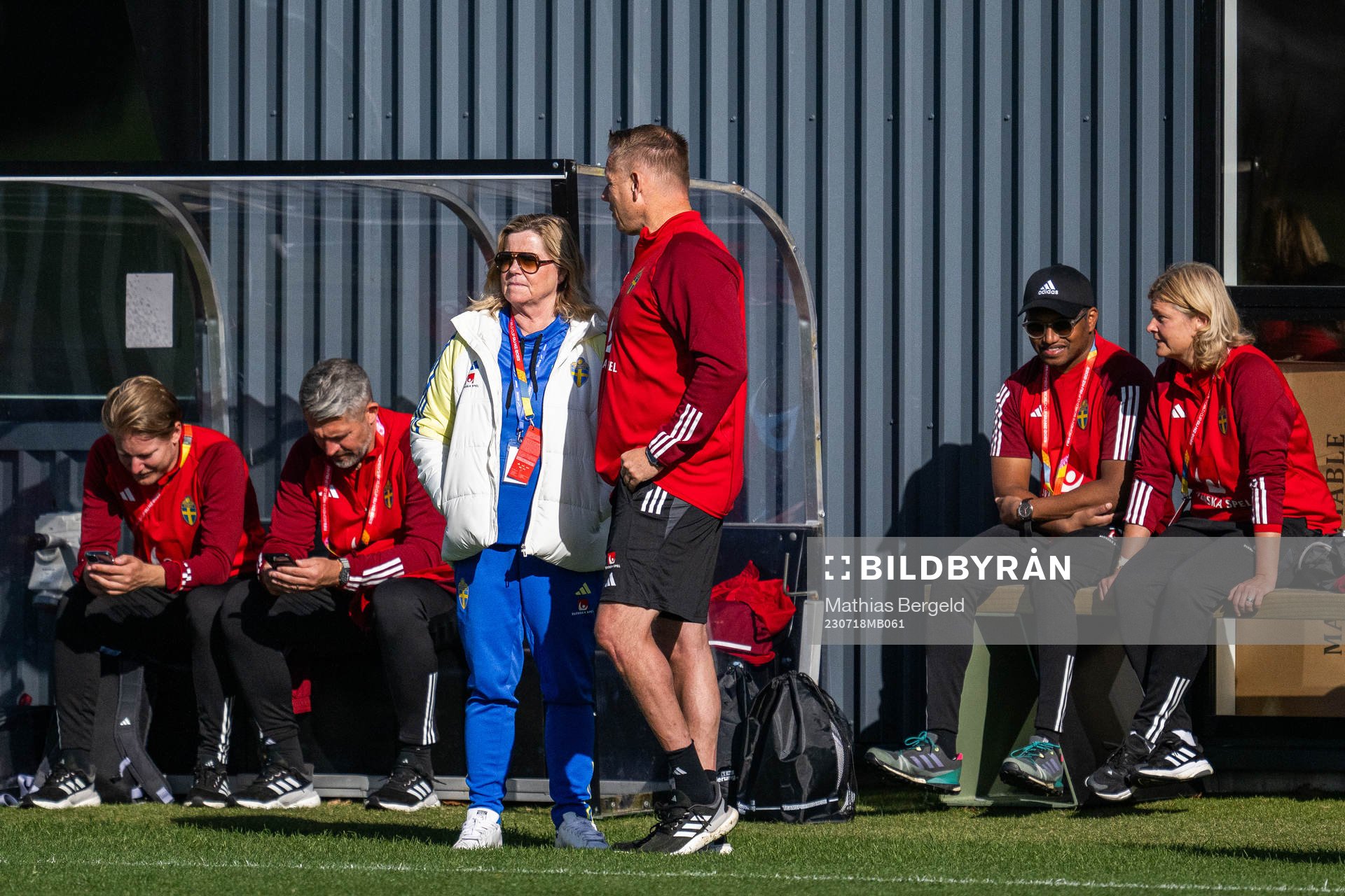 Team Manager Marika Domanski Lyfors and head of Security