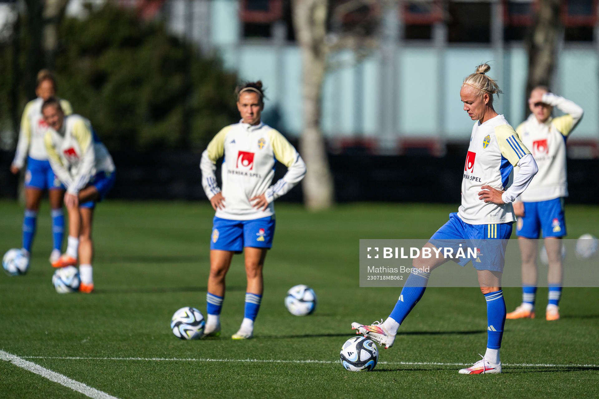 Caroline Seger of the Swedish women's national football