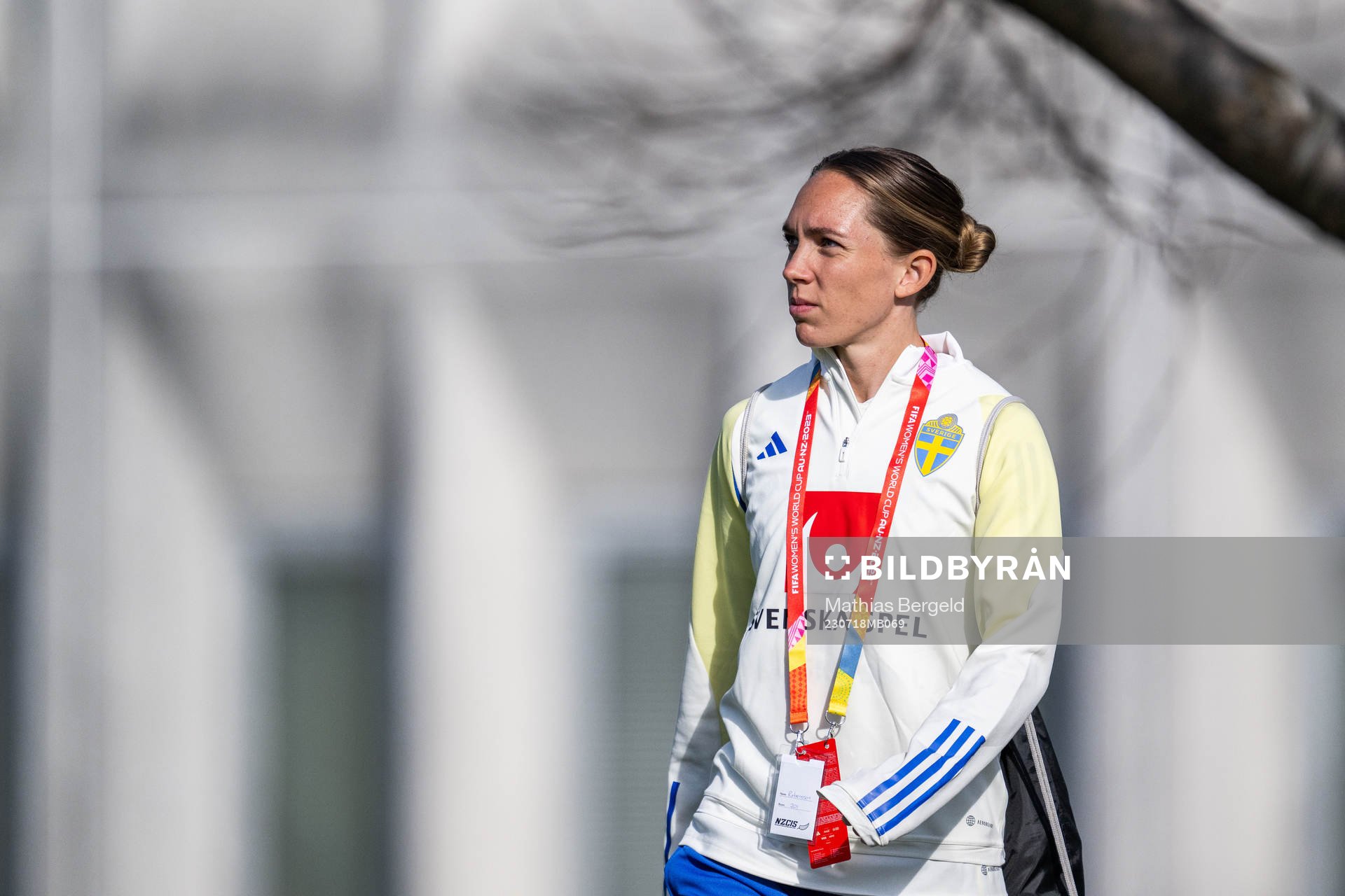 Elin Rubensson of the Swedish women's national football