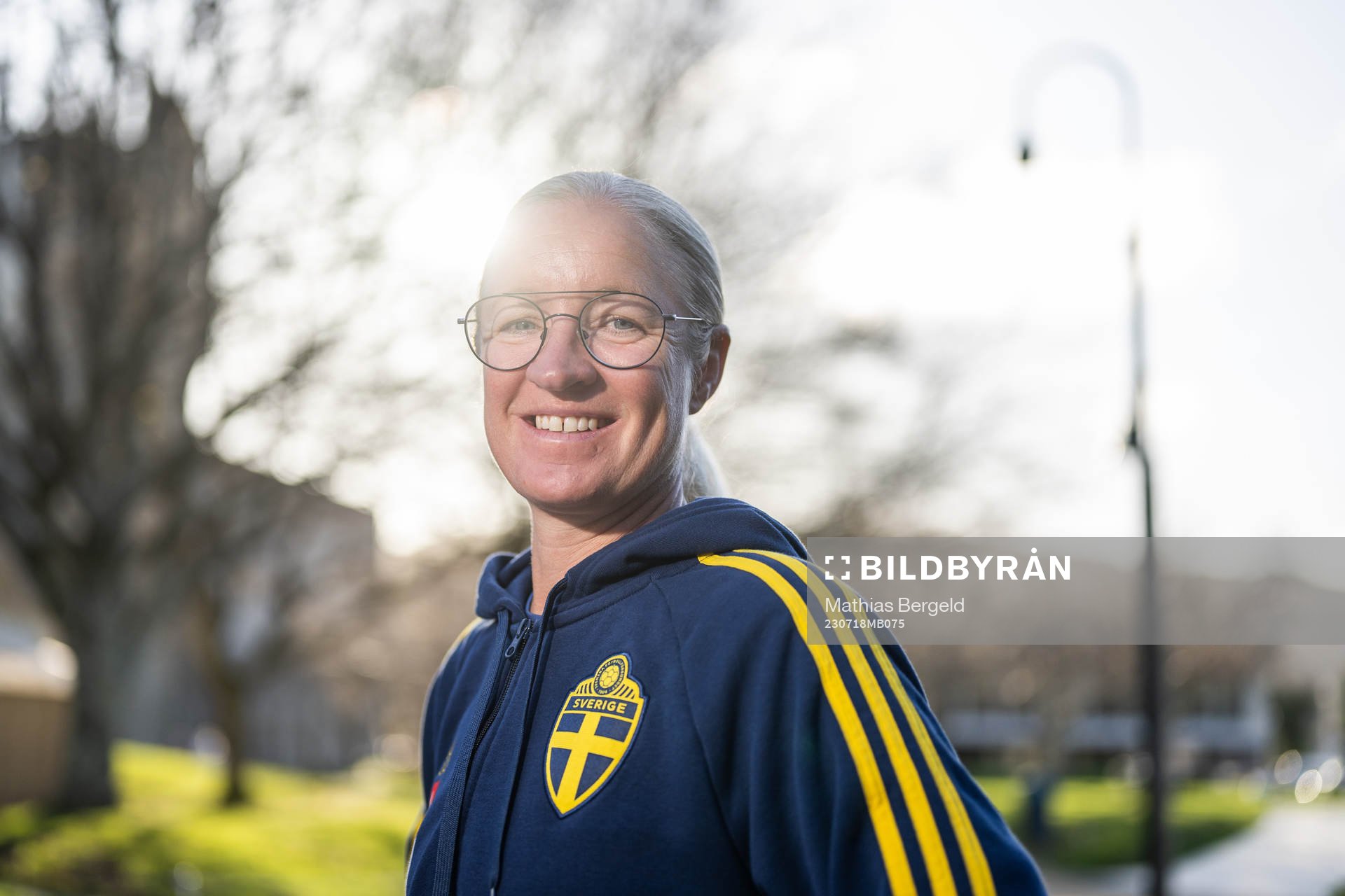 Assistant coach Victoria Sandell of the Swedish women's