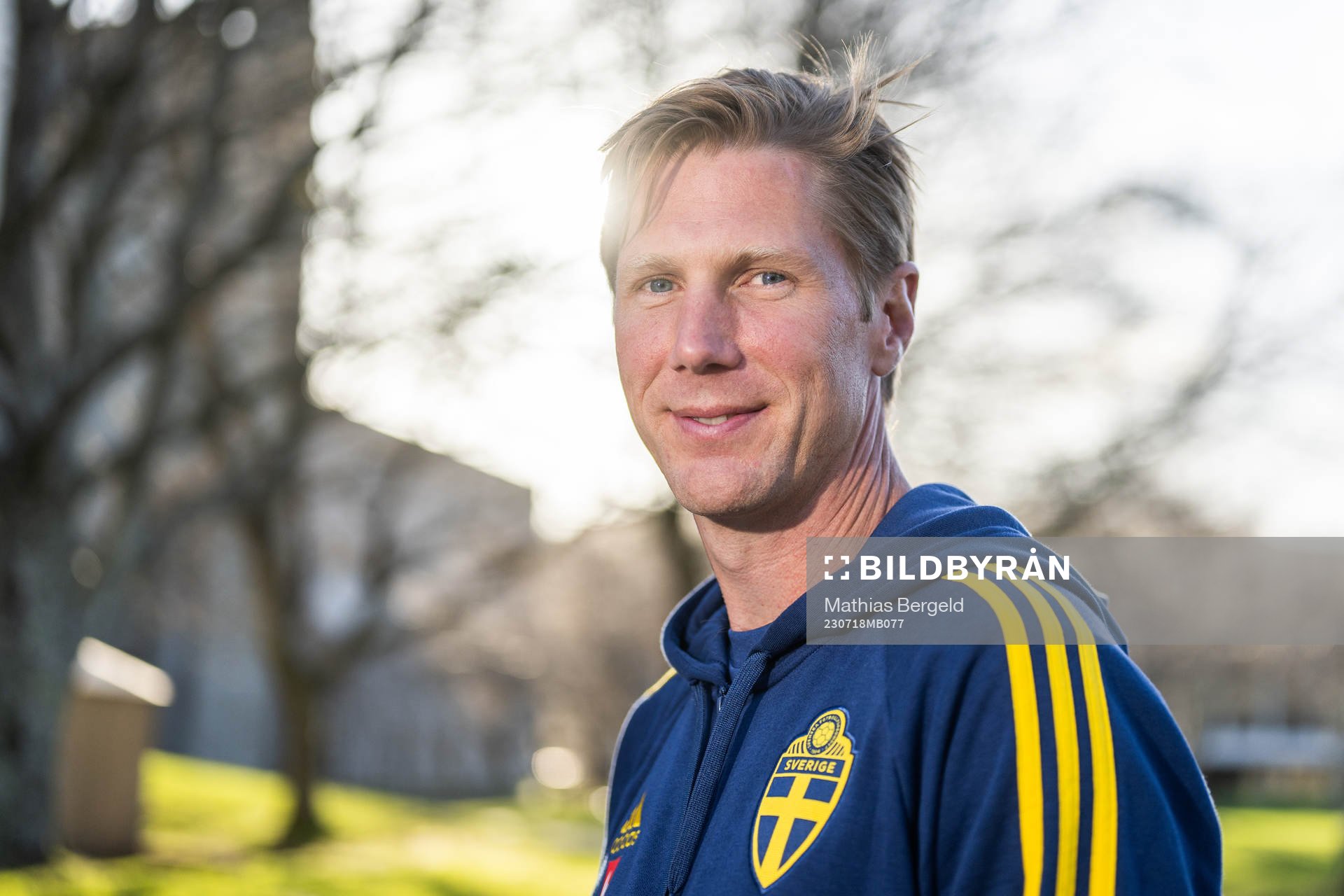 Sports psychologist Rasmus Liljeblad of the Swedish women's