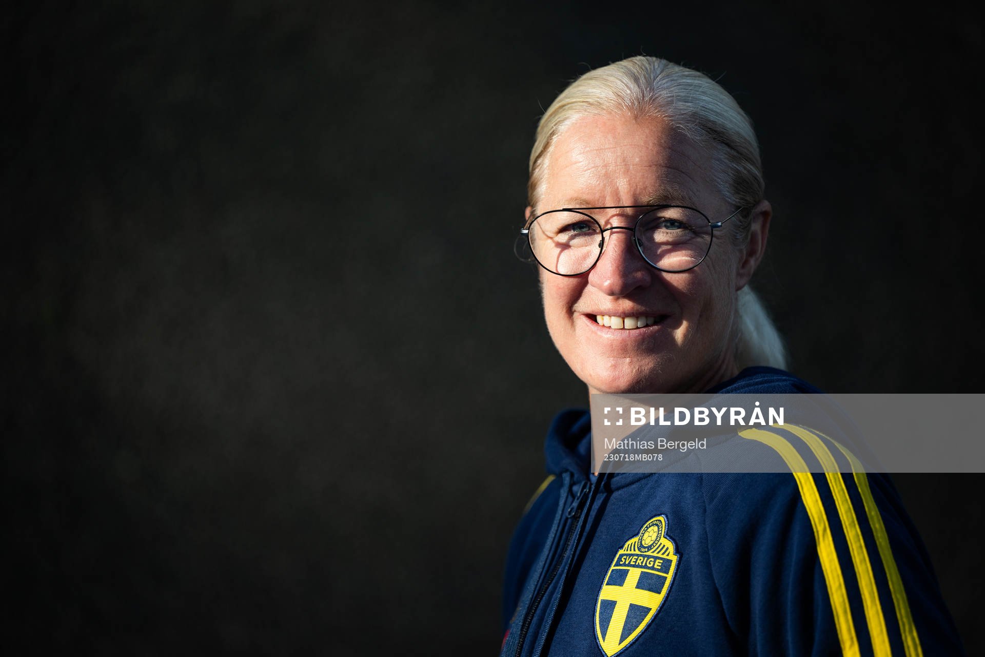 Assistant coach Victoria Sandell of the Swedish women's