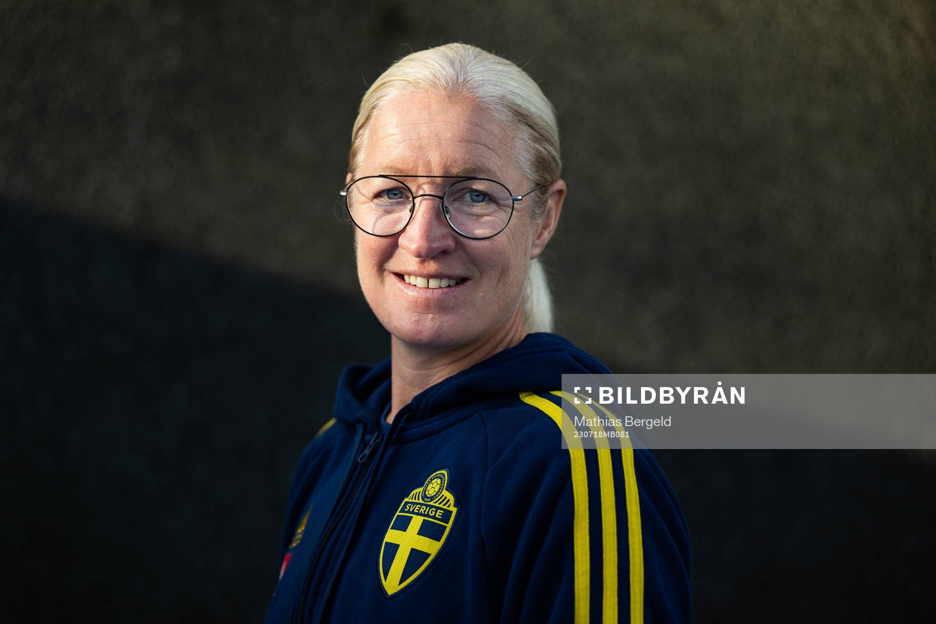 Assistant coach Victoria Sandell of the Swedish women's
