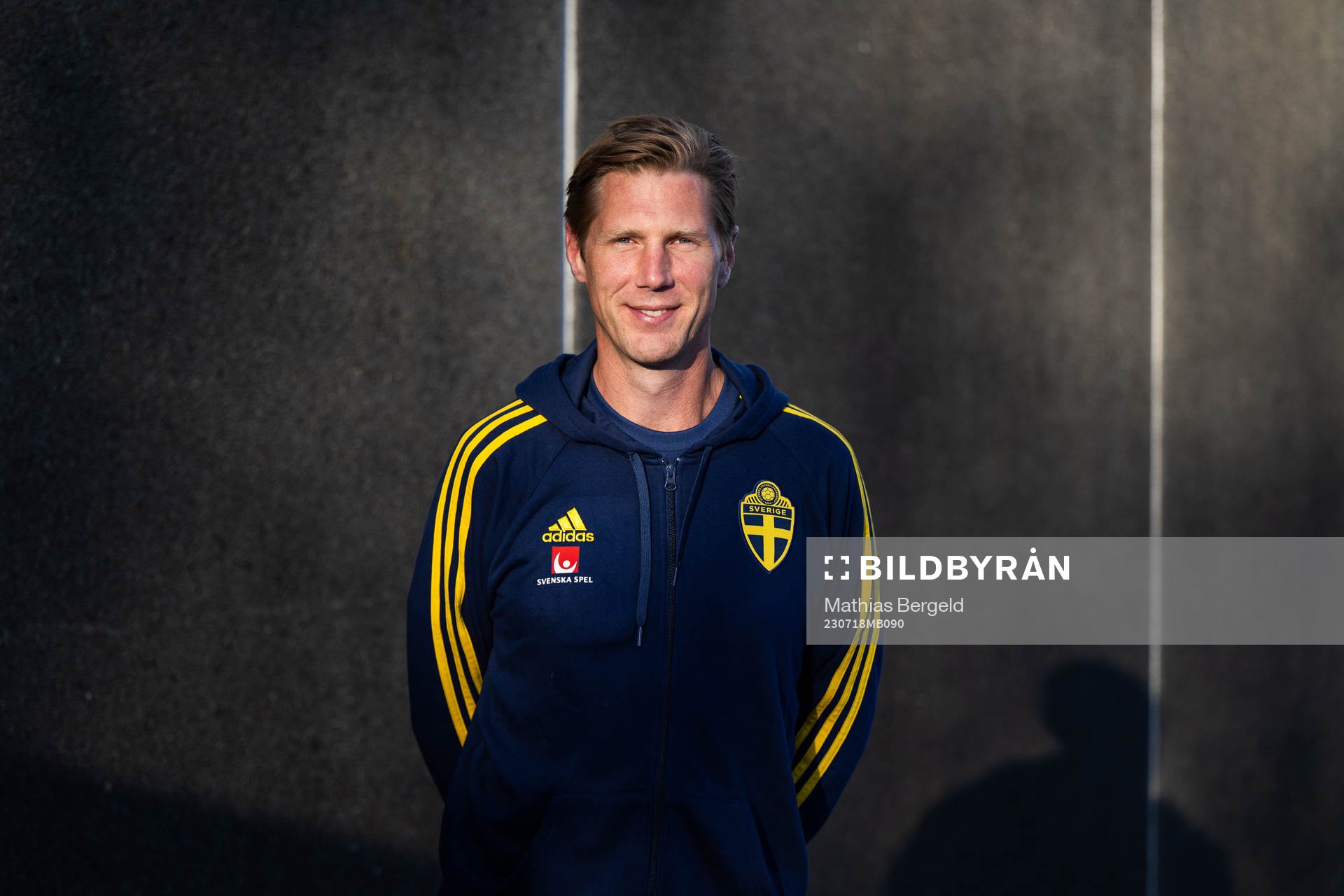 Sports psychologist Rasmus Liljeblad of the Swedish women's