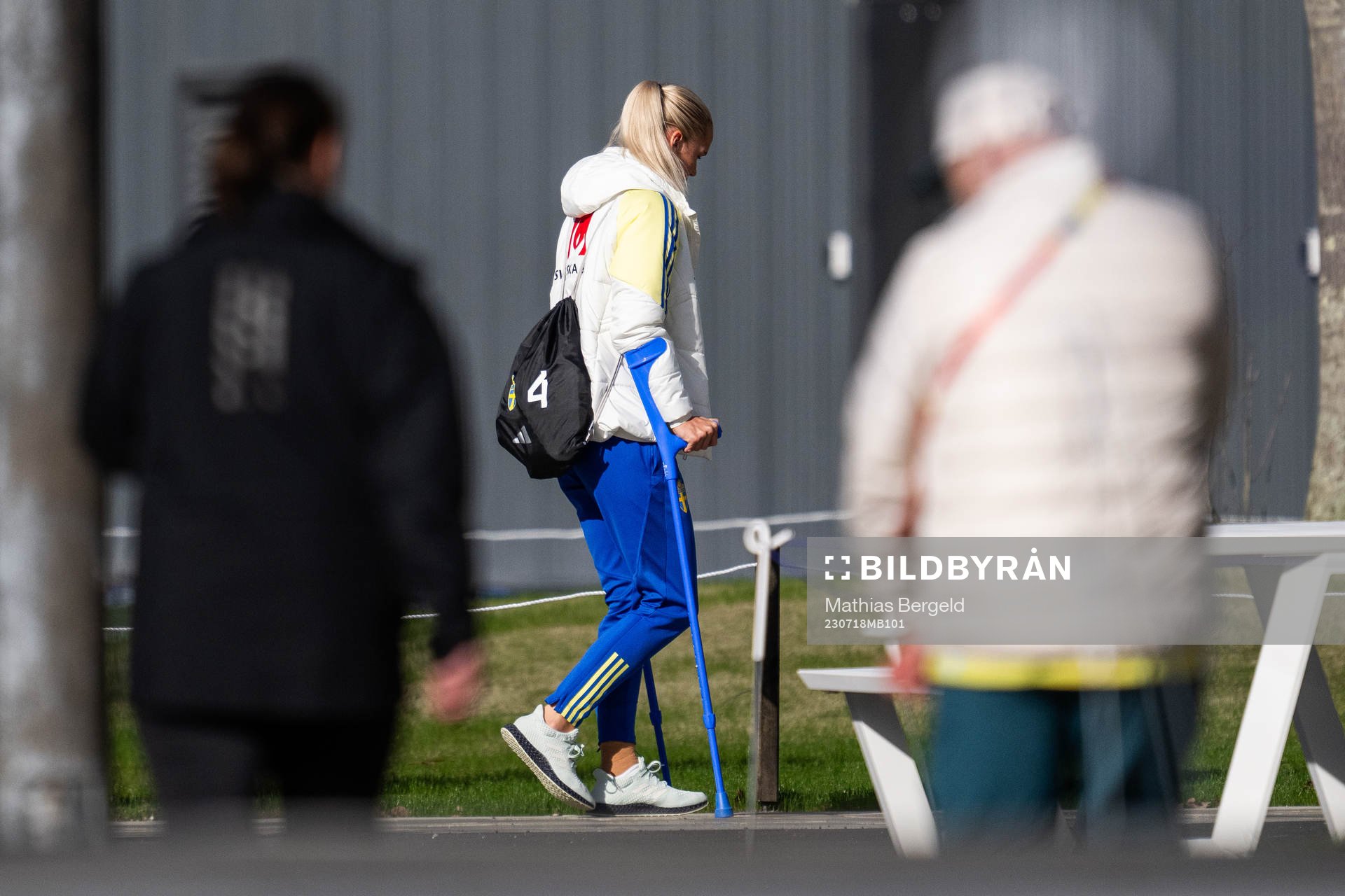 Hanna Lundkvist of the Swedish women's national football