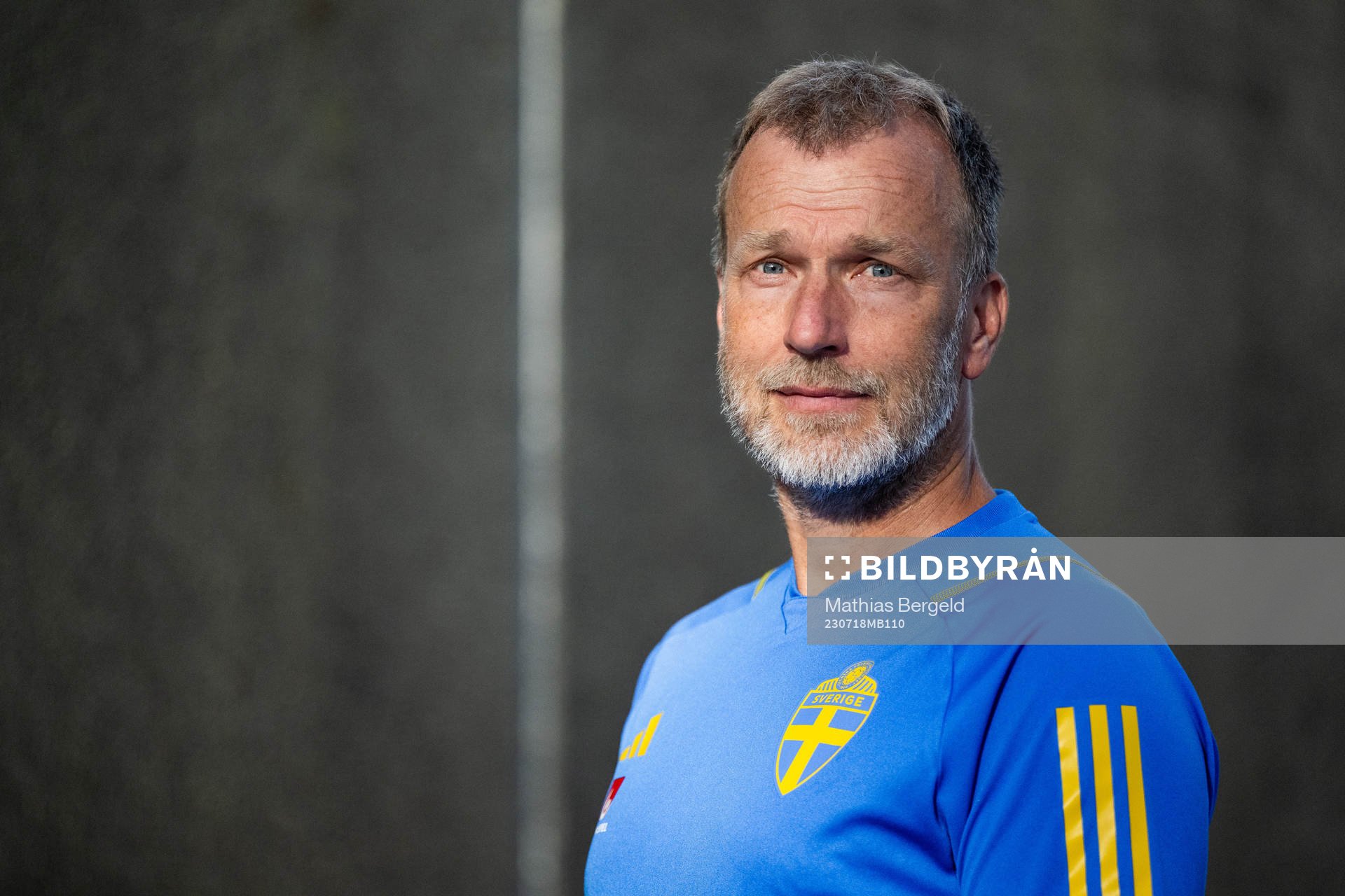 Physiotherapist Pontus Ekblom of the Swedish women's