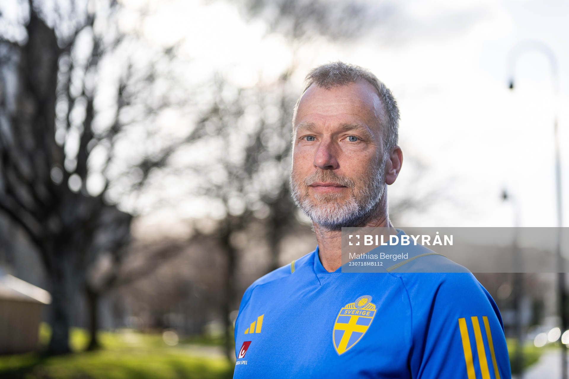 Physiotherapist Pontus Ekblom of the Swedish women's