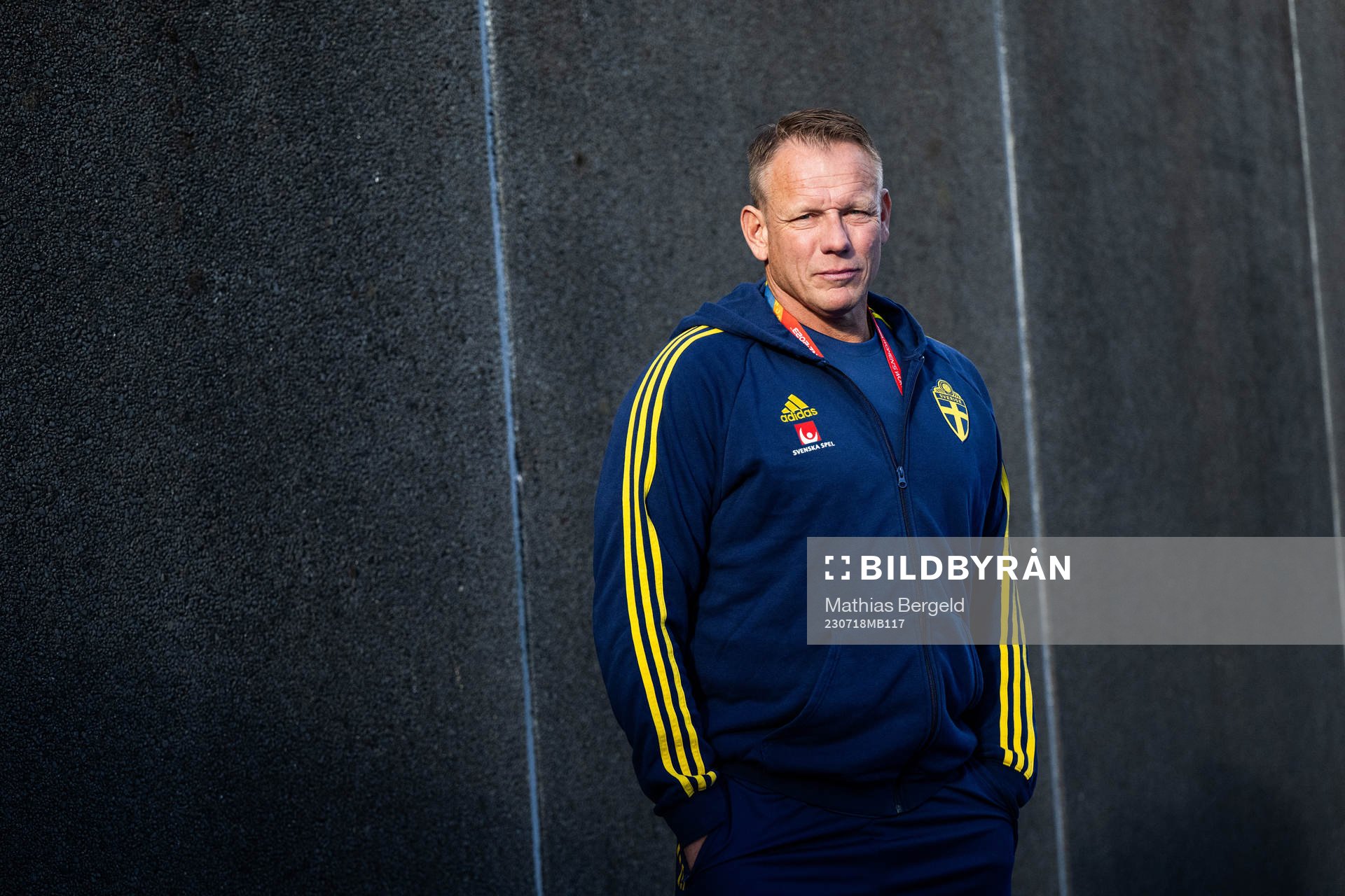 Head of Security Stefan Dejemyr of the Swedish women's