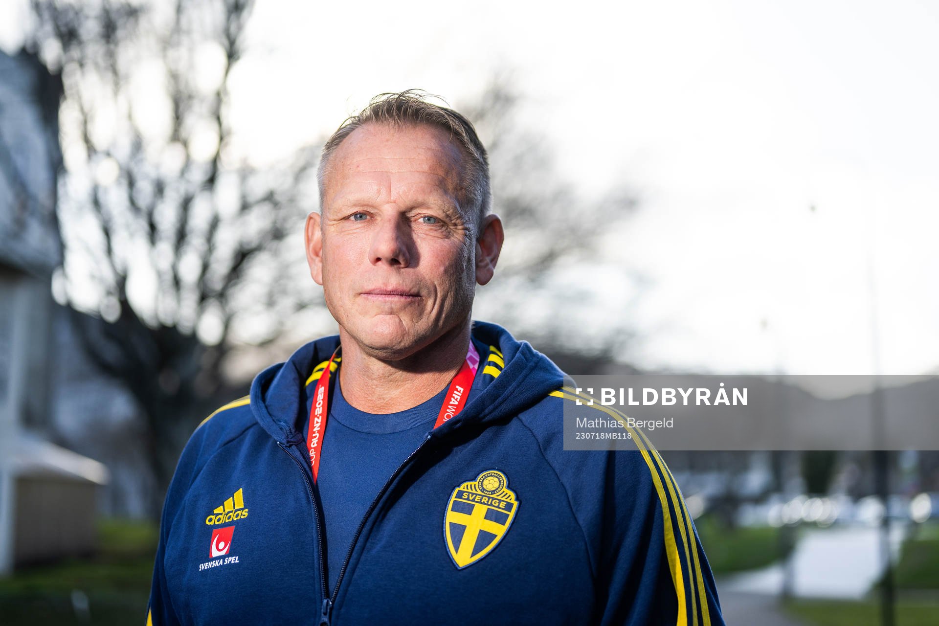 Head of Security Stefan Dejemyr of the Swedish women's