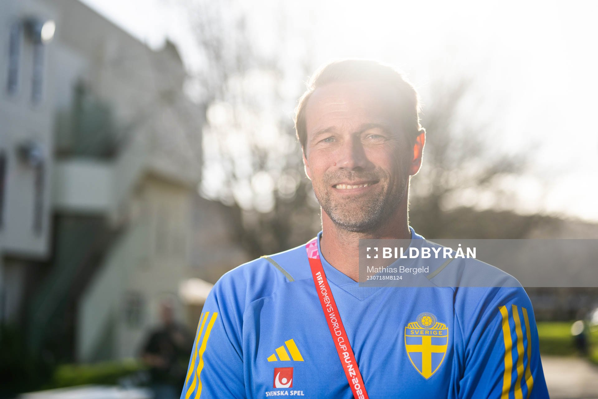 Coordinator Magnus Andersson of the Swedish women's