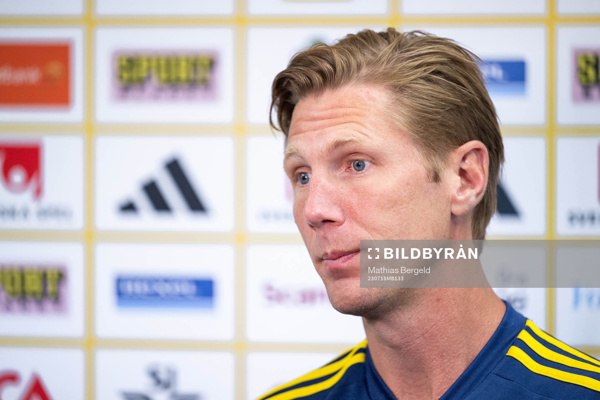 Sports psychologist Rasmus Liljeblad of the Swedish women's