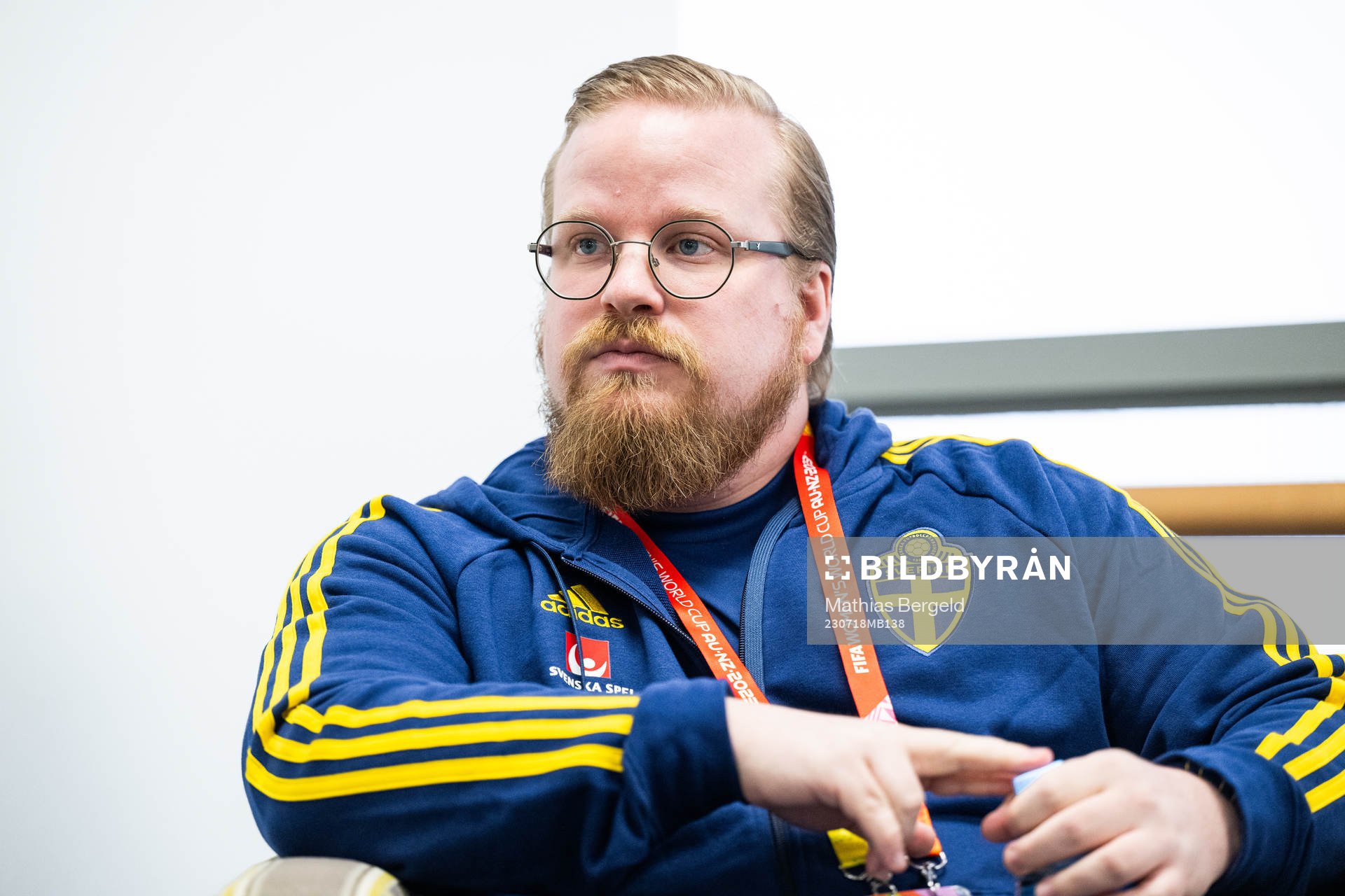 Analyst Anders Eriksson of the Swedish women's national