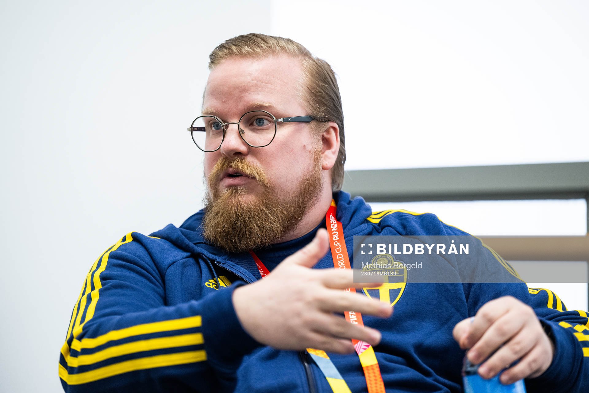 Analyst Anders Eriksson of the Swedish women's national