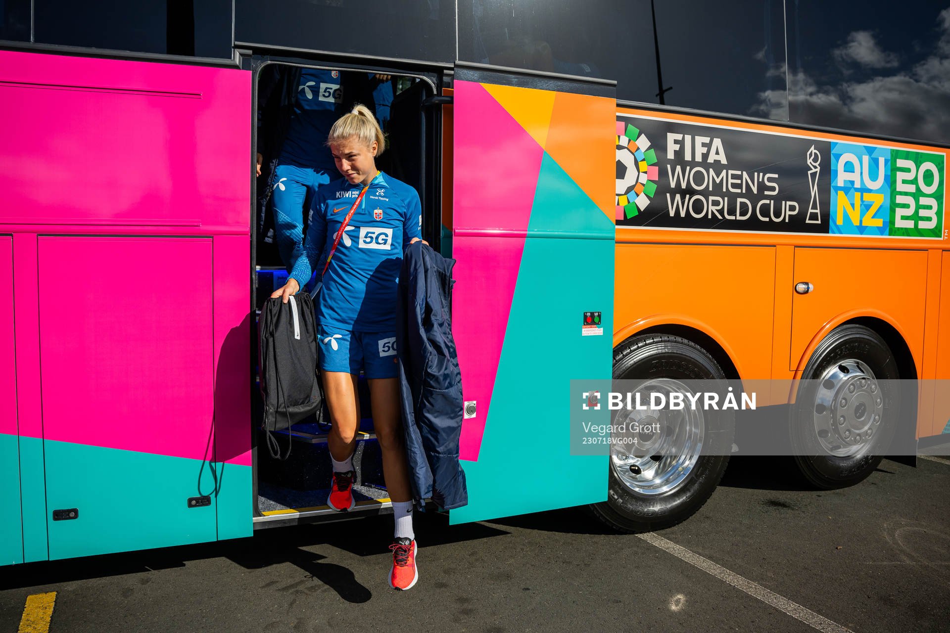 Sophie Román Haug of the Norwegian women’s national