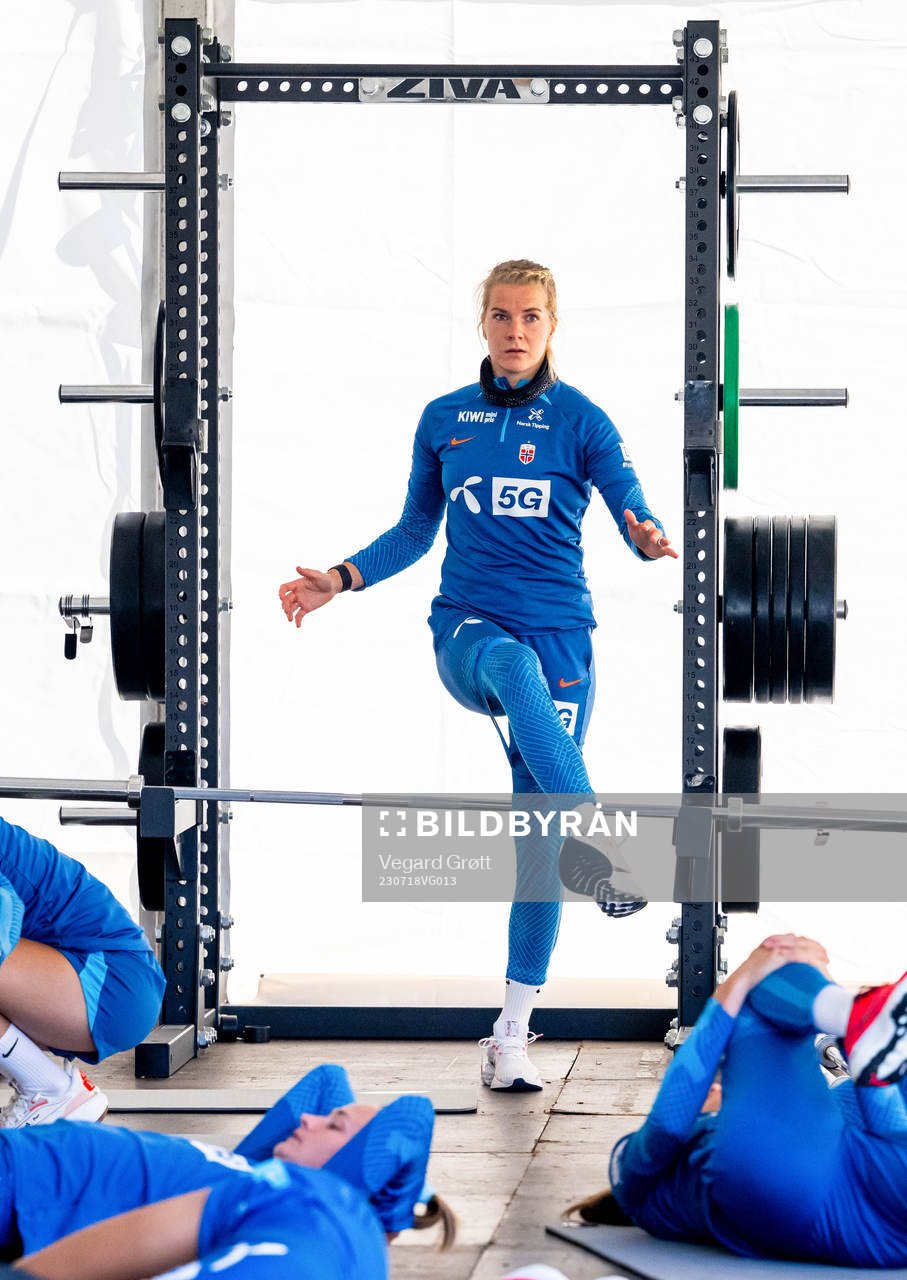Ada Hegerberg of the Norwegian women’s national football