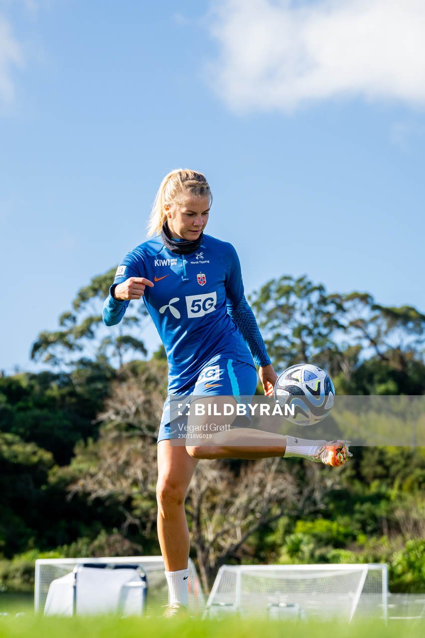 Ada Hegerberg of the Norwegian women’s national football