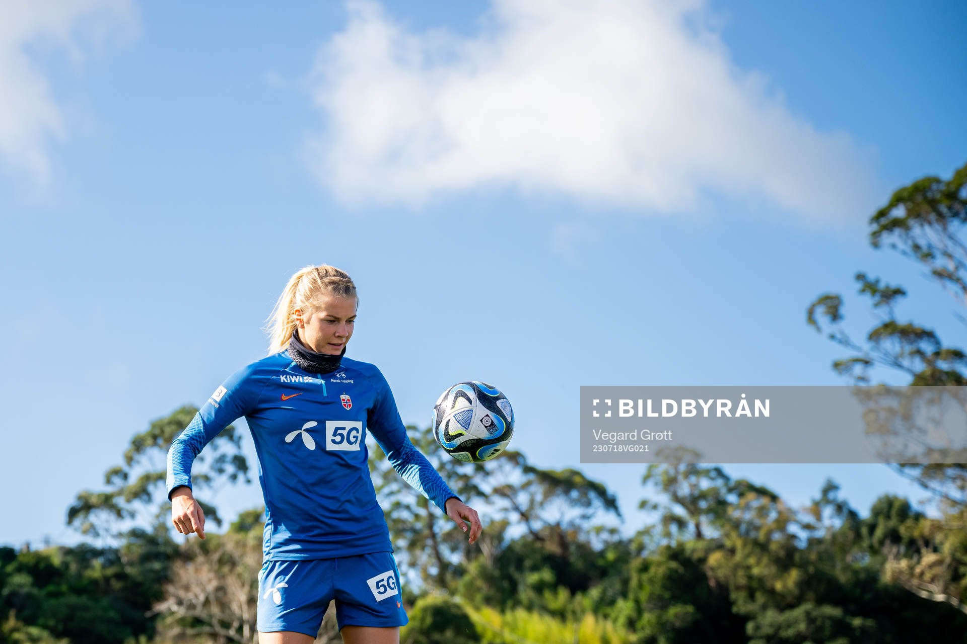 Ada Hegerberg of the Norwegian women’s national football