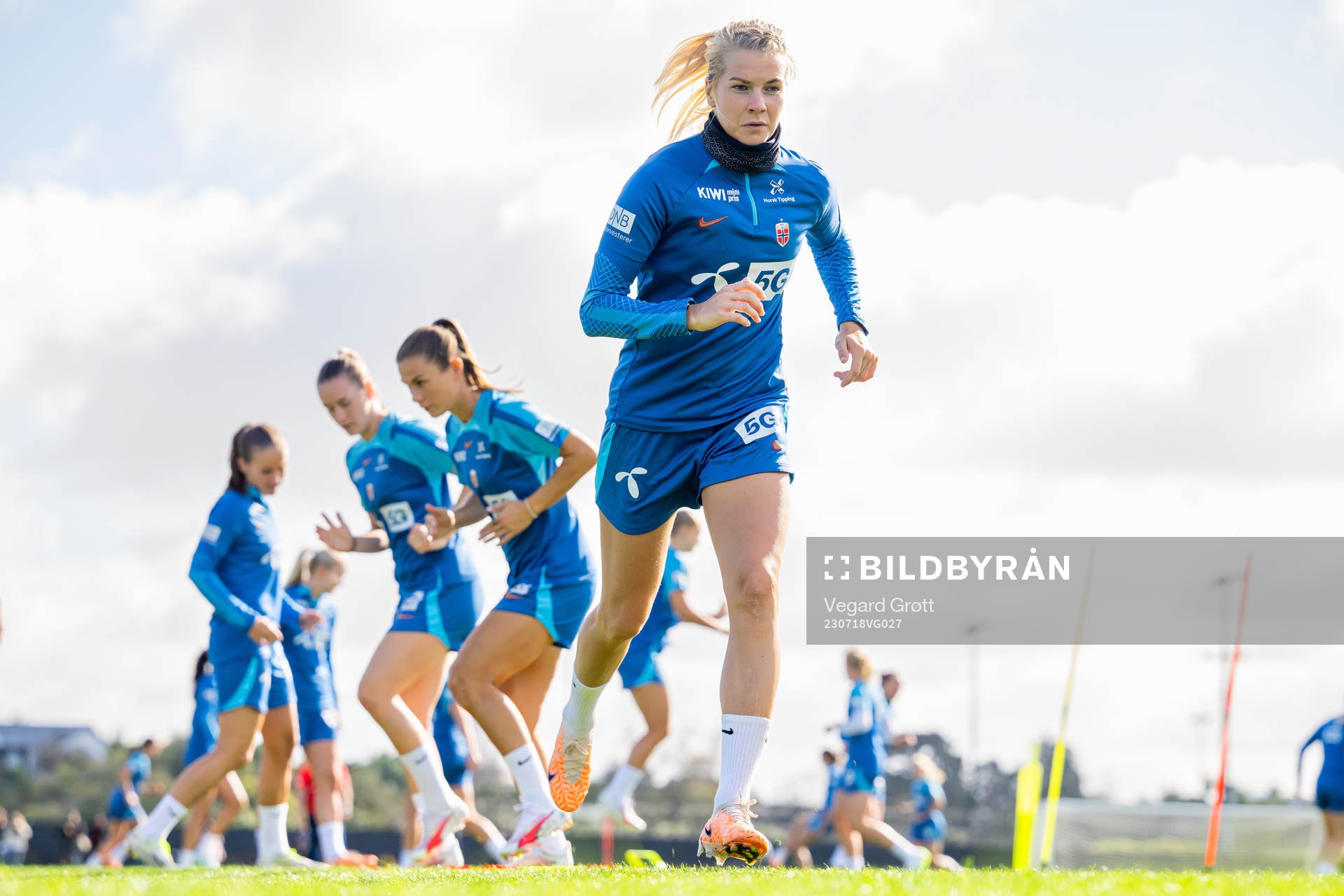 Ada Hegerberg of the Norwegian women’s national football