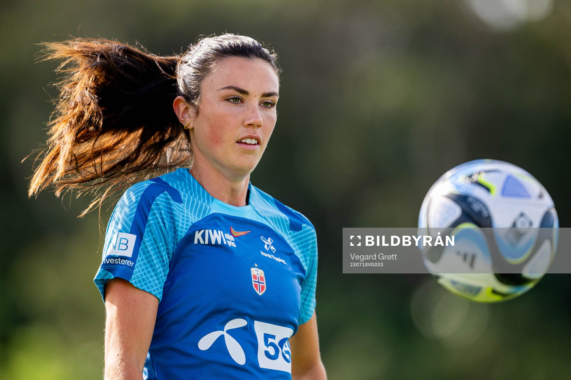 Ingrid Syrstad Engen of the Norwegian women’s national