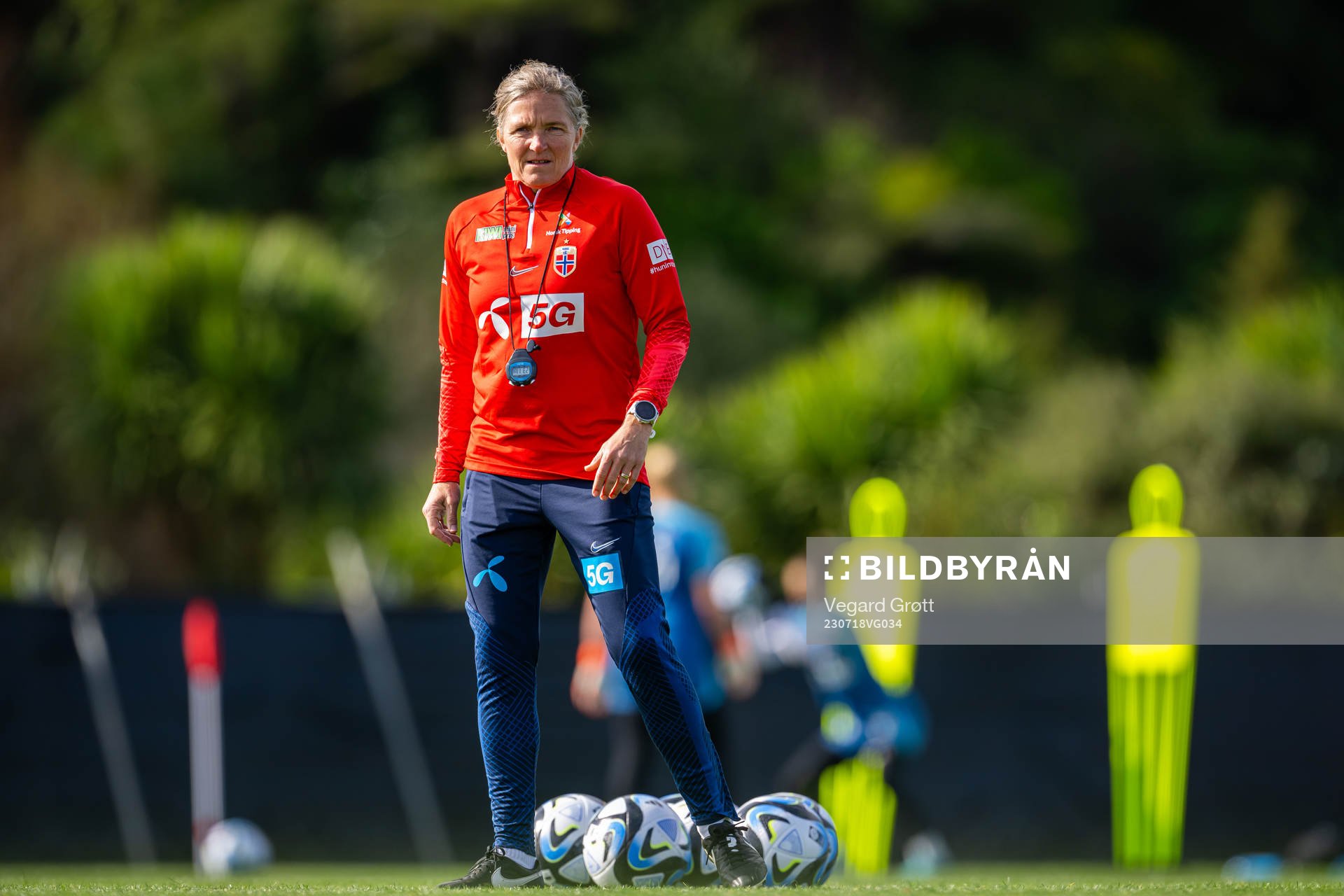 Hege Riise, head coach of the Norwegian women’s national