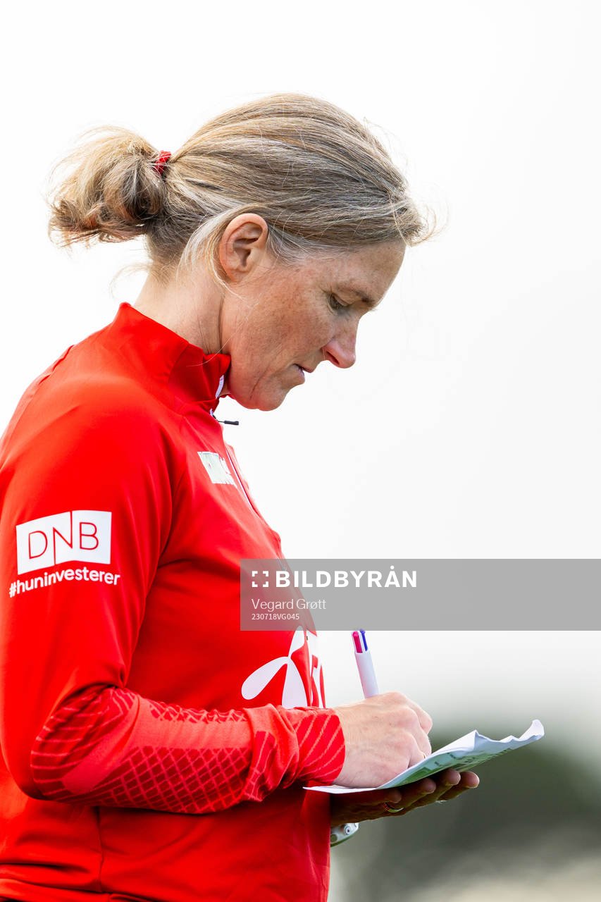 Hege Riise, head coach of the Norwegian women’s national