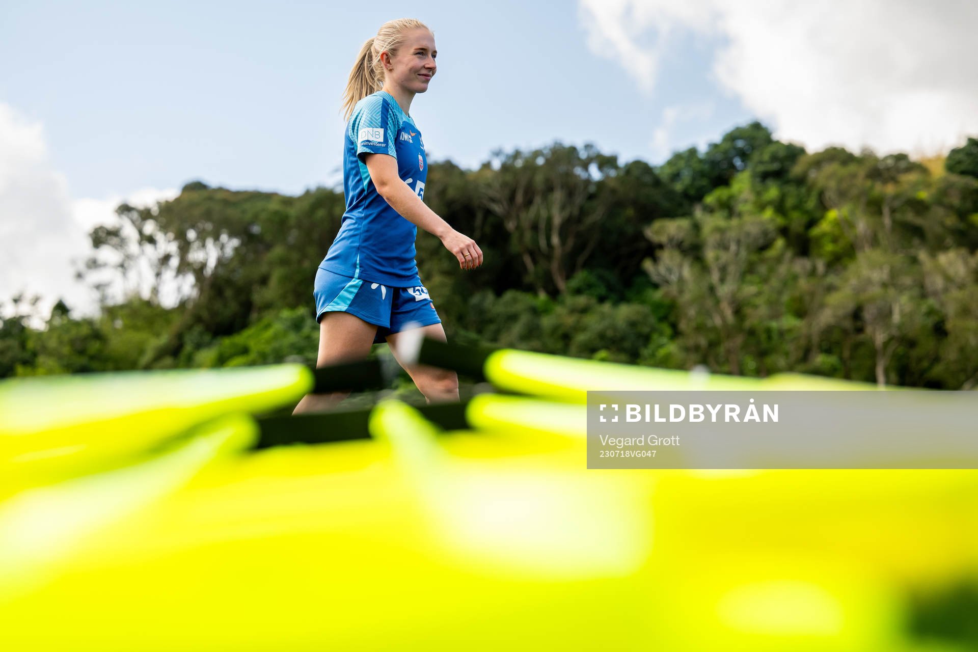 Thea Bjelde of the Norwegian women’s national football