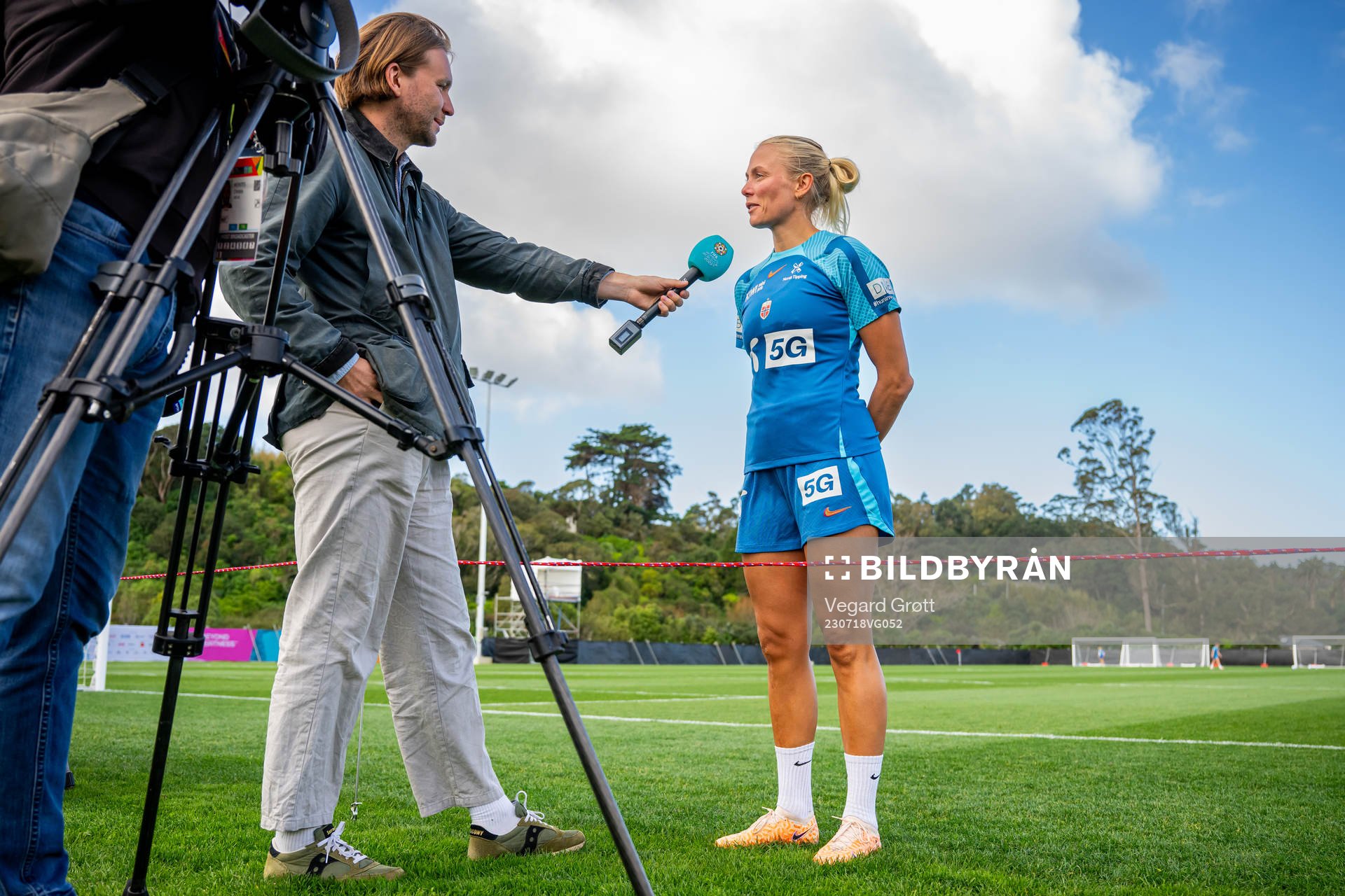 Guro Bergsvand of the Norwegian women’s national football
