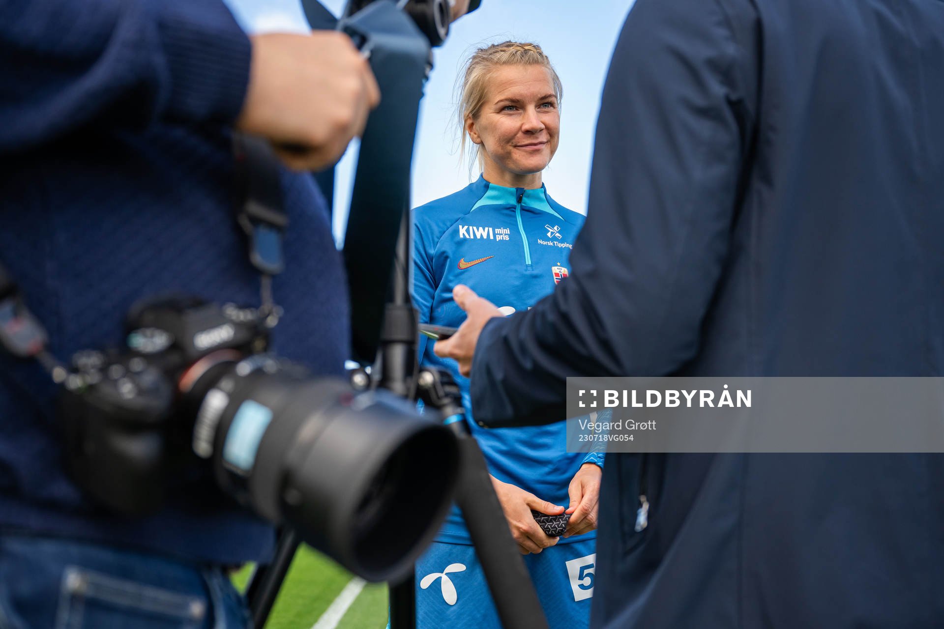 Ada Hegerberg of the Norwegian women’s national football