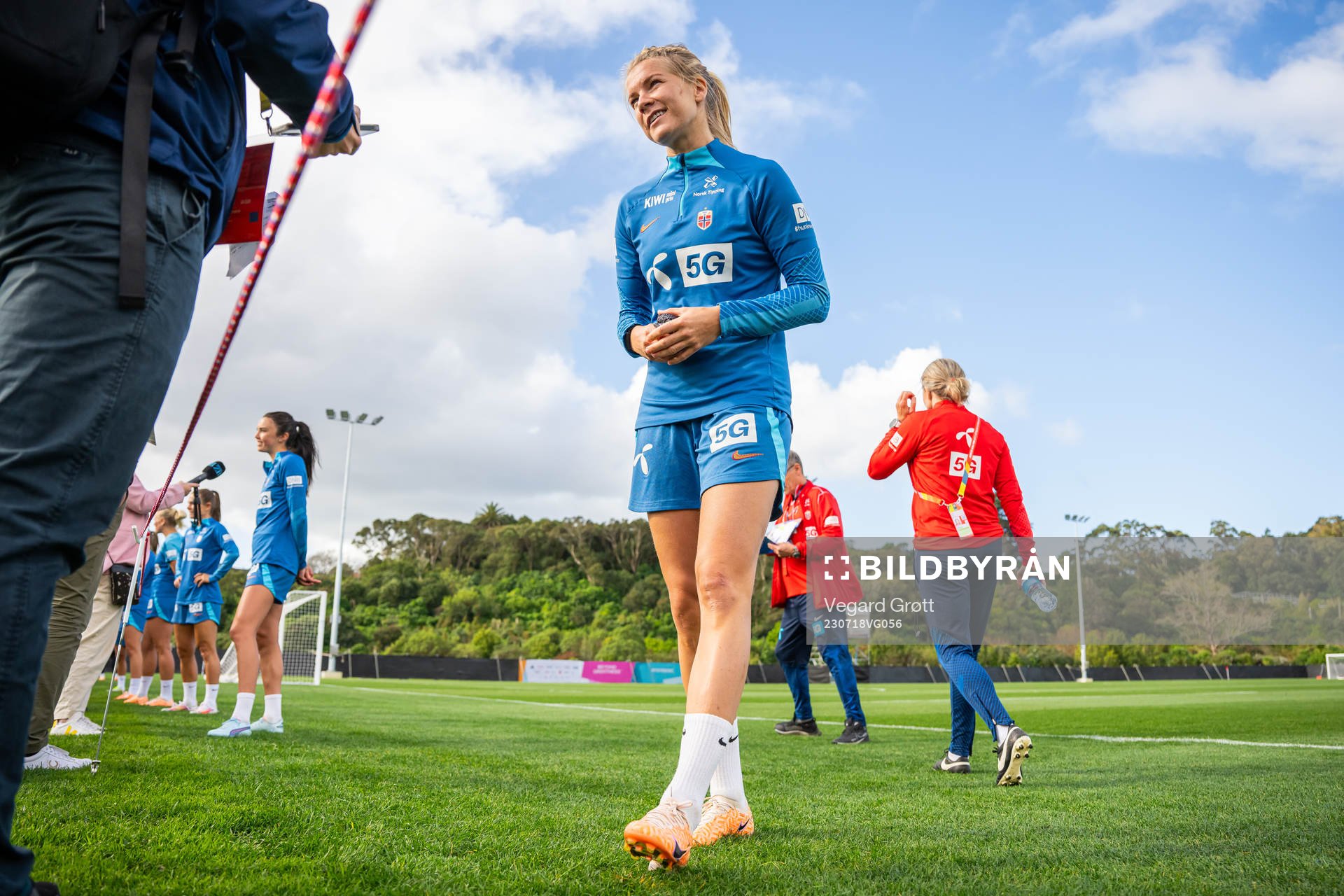 Ada Hegerberg of the Norwegian women’s national football