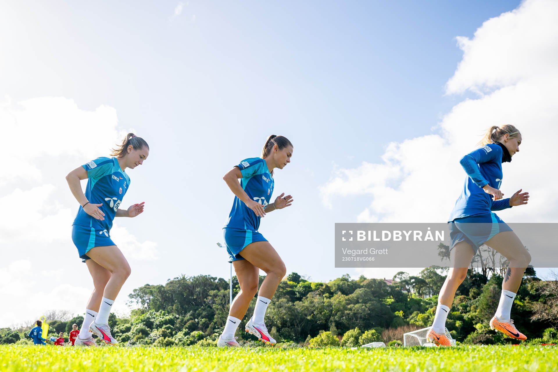 Elisabeth Terland and Emilie Bosshard Haavi of the