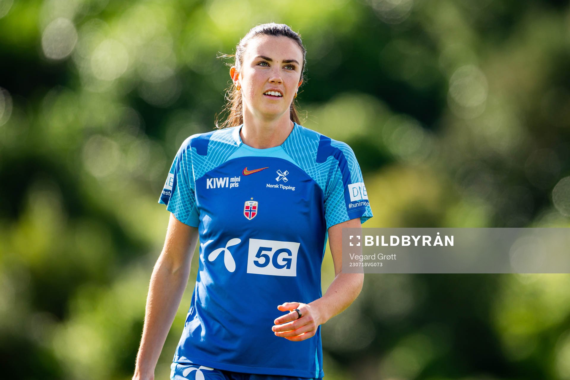 Ingrid Syrstad Engen of the Norwegian women’s national