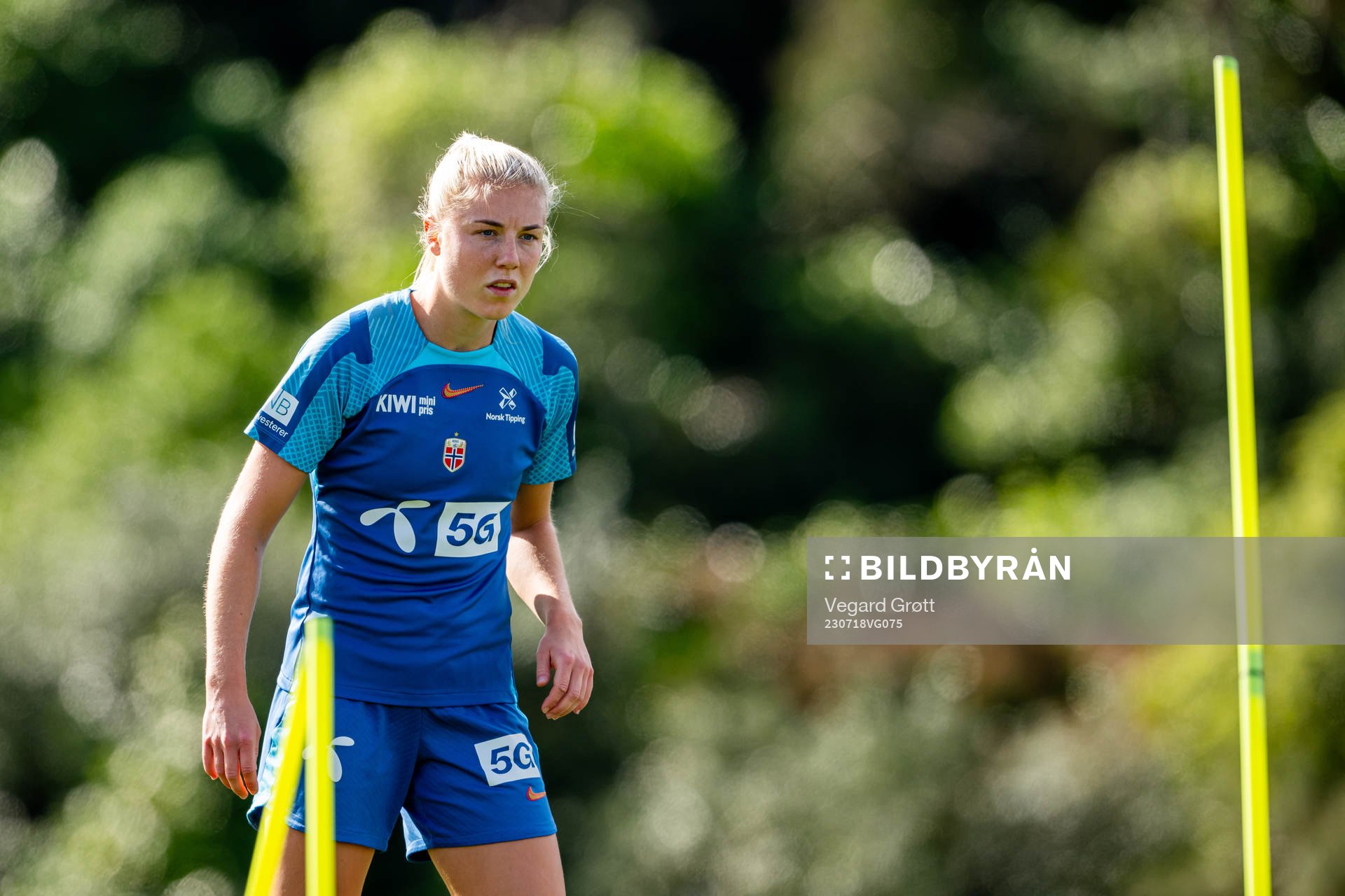 Sophie Román Haug of the Norwegian women’s national