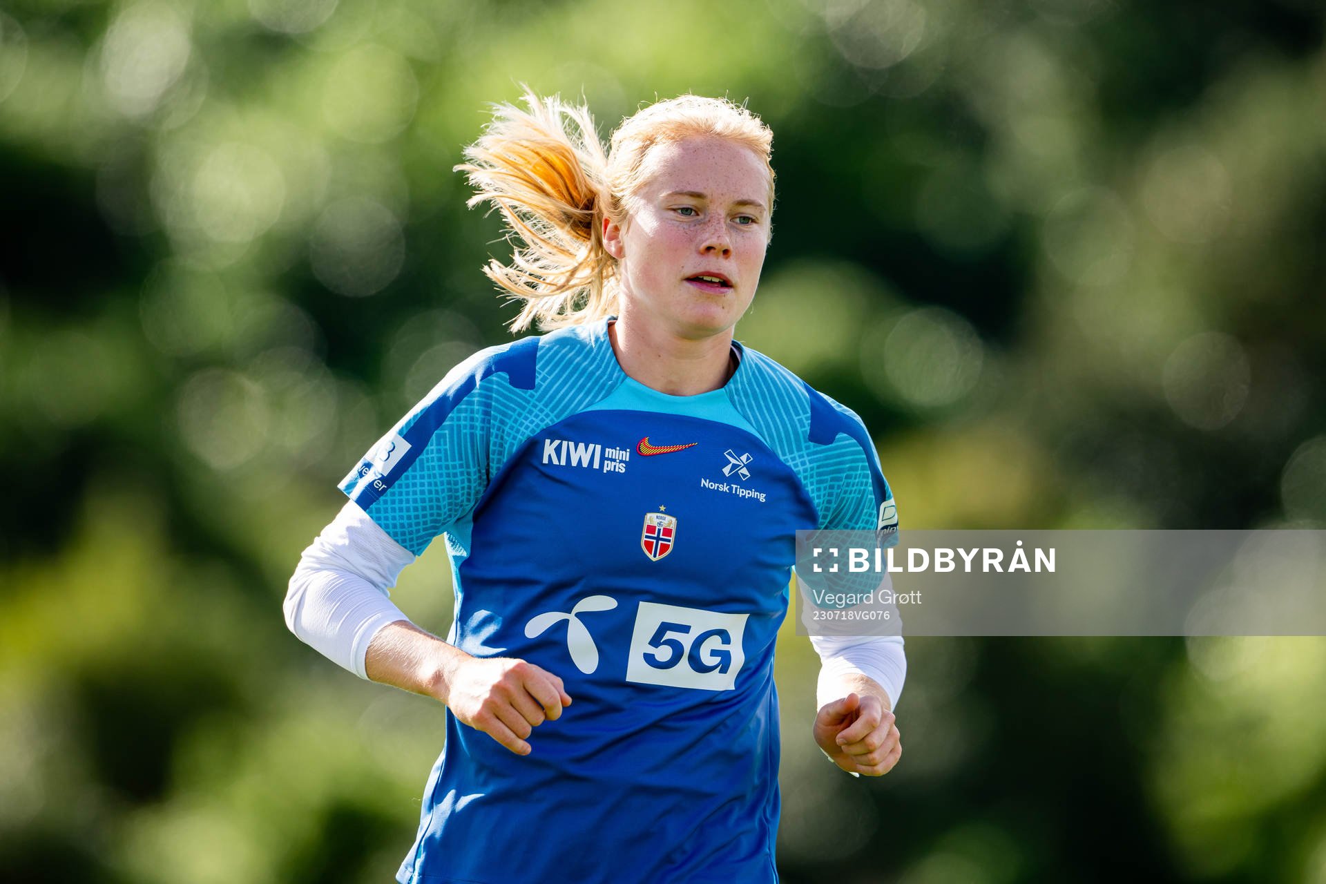 Julie Blakstad of the Norwegian women’s national football