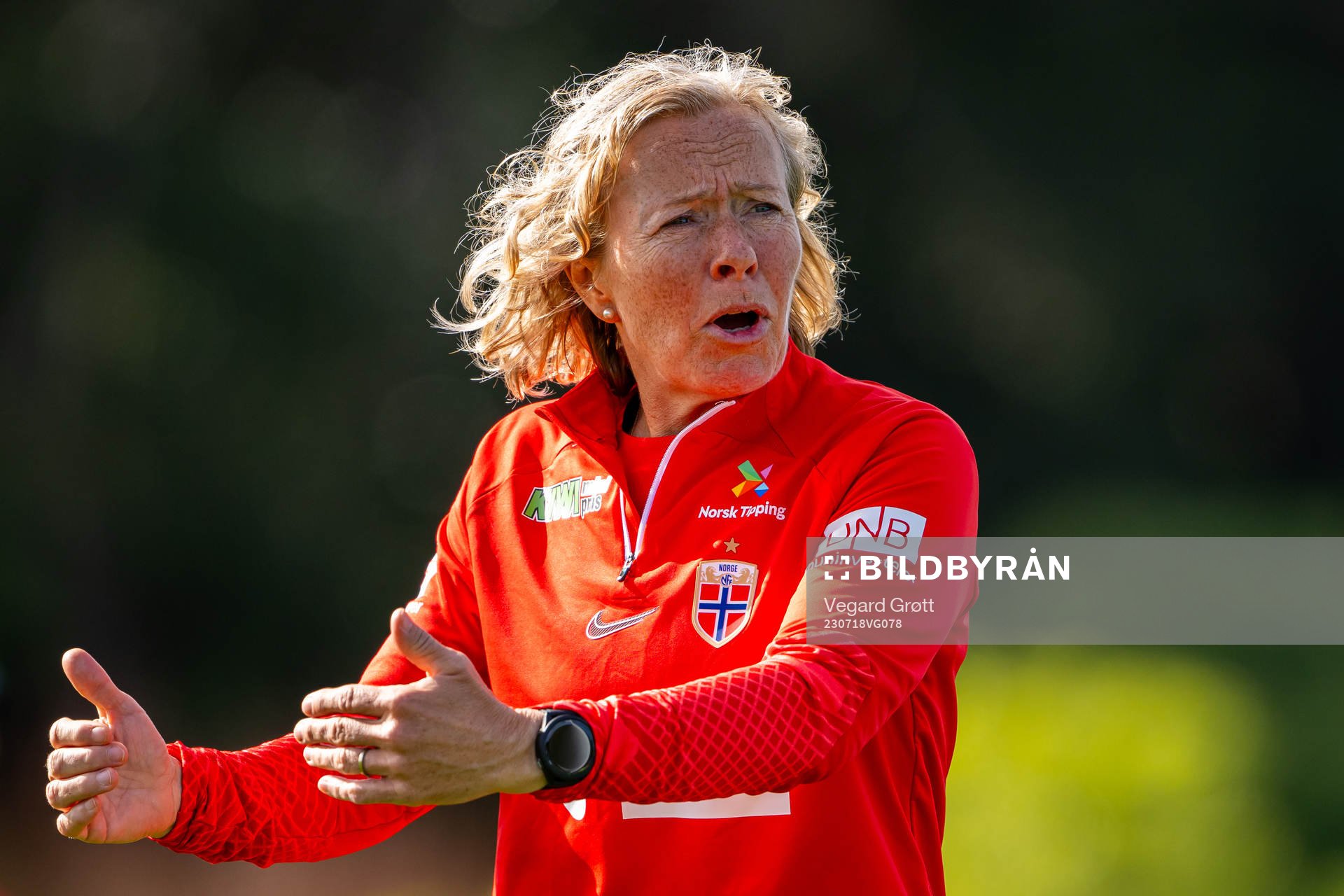 Gunnvor Halmøy, physical coach of the Norwegian women’s