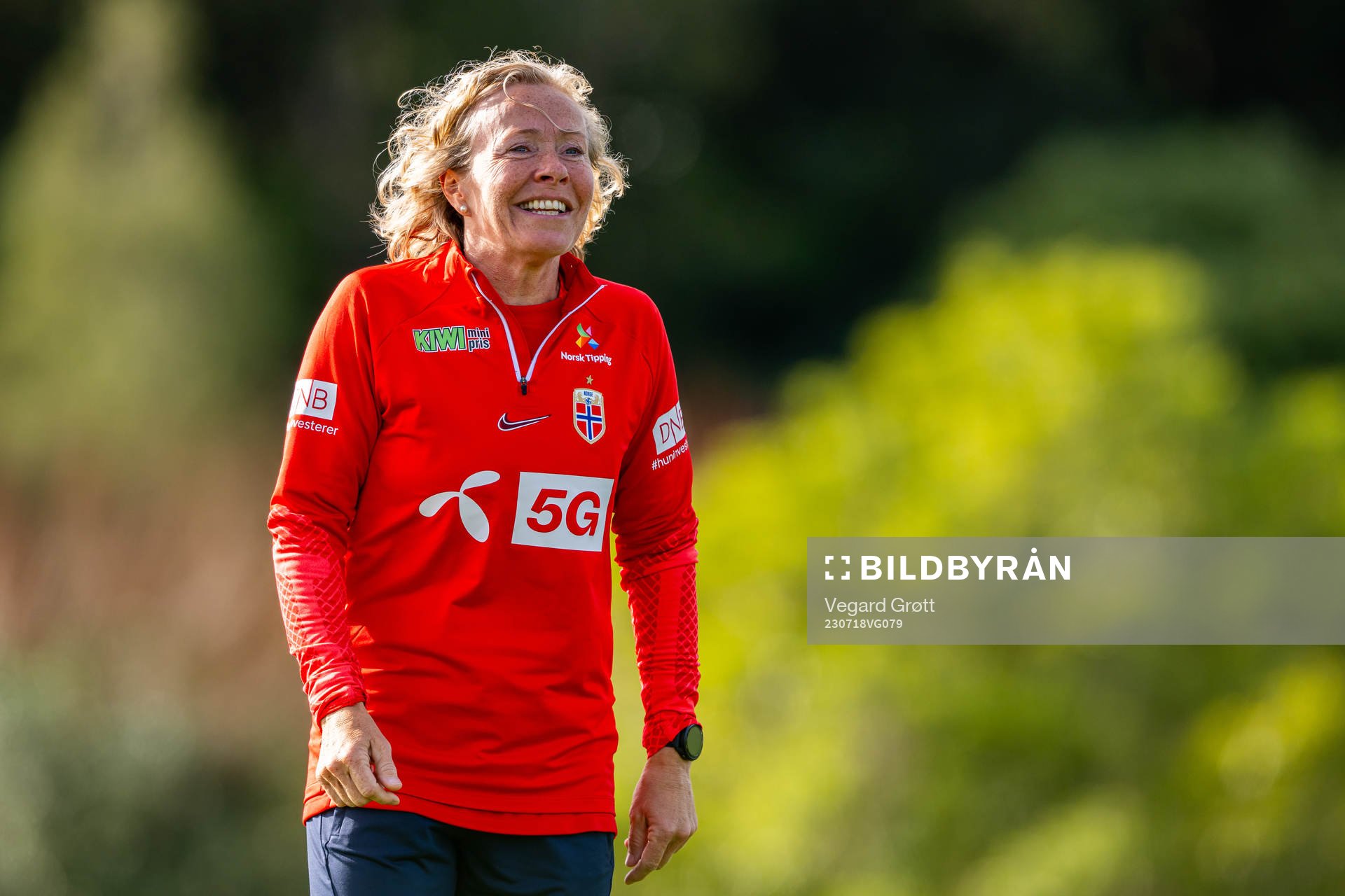Gunnvor Halmøy, physical coach of the Norwegian women’s