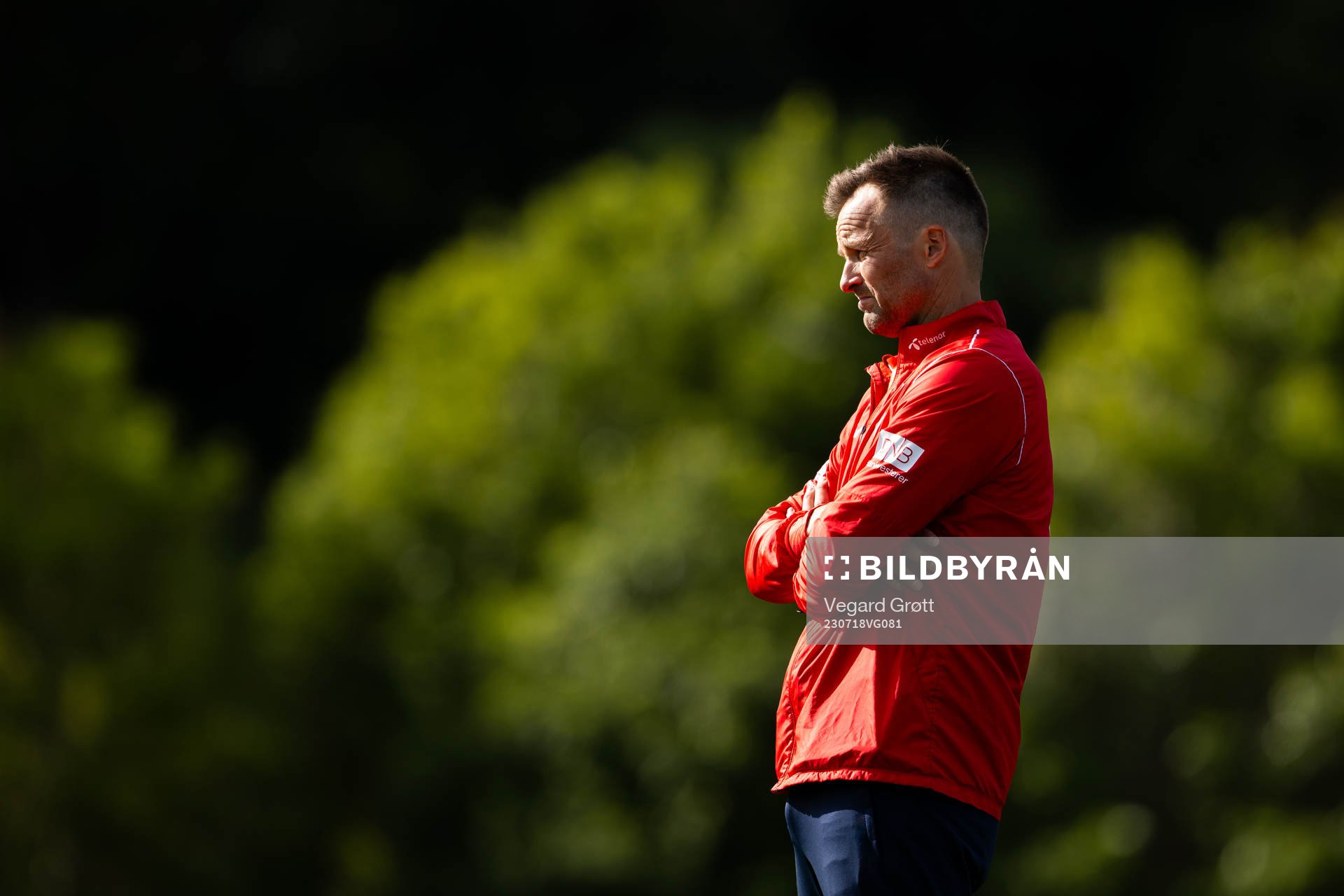 Jon Knudsen, goalkeeper coach of the Norwegian women’s