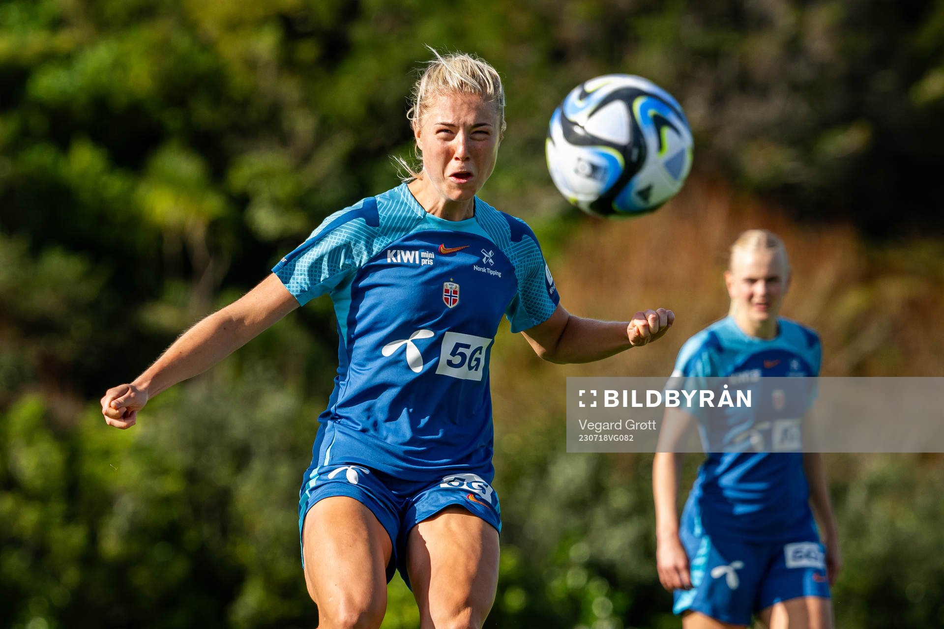 Sophie Román Haug of the Norwegian women’s national