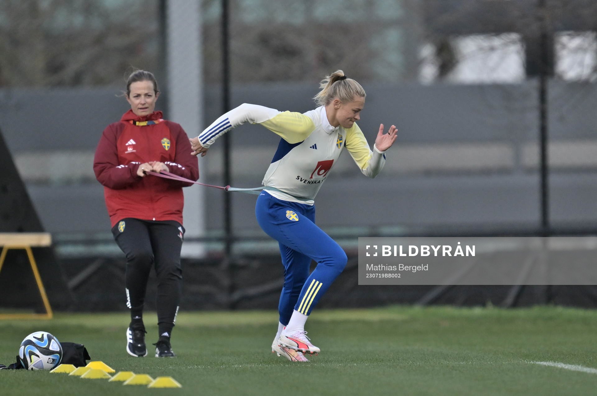 Swedens Fridolina Rolfö of the Swedish women's national