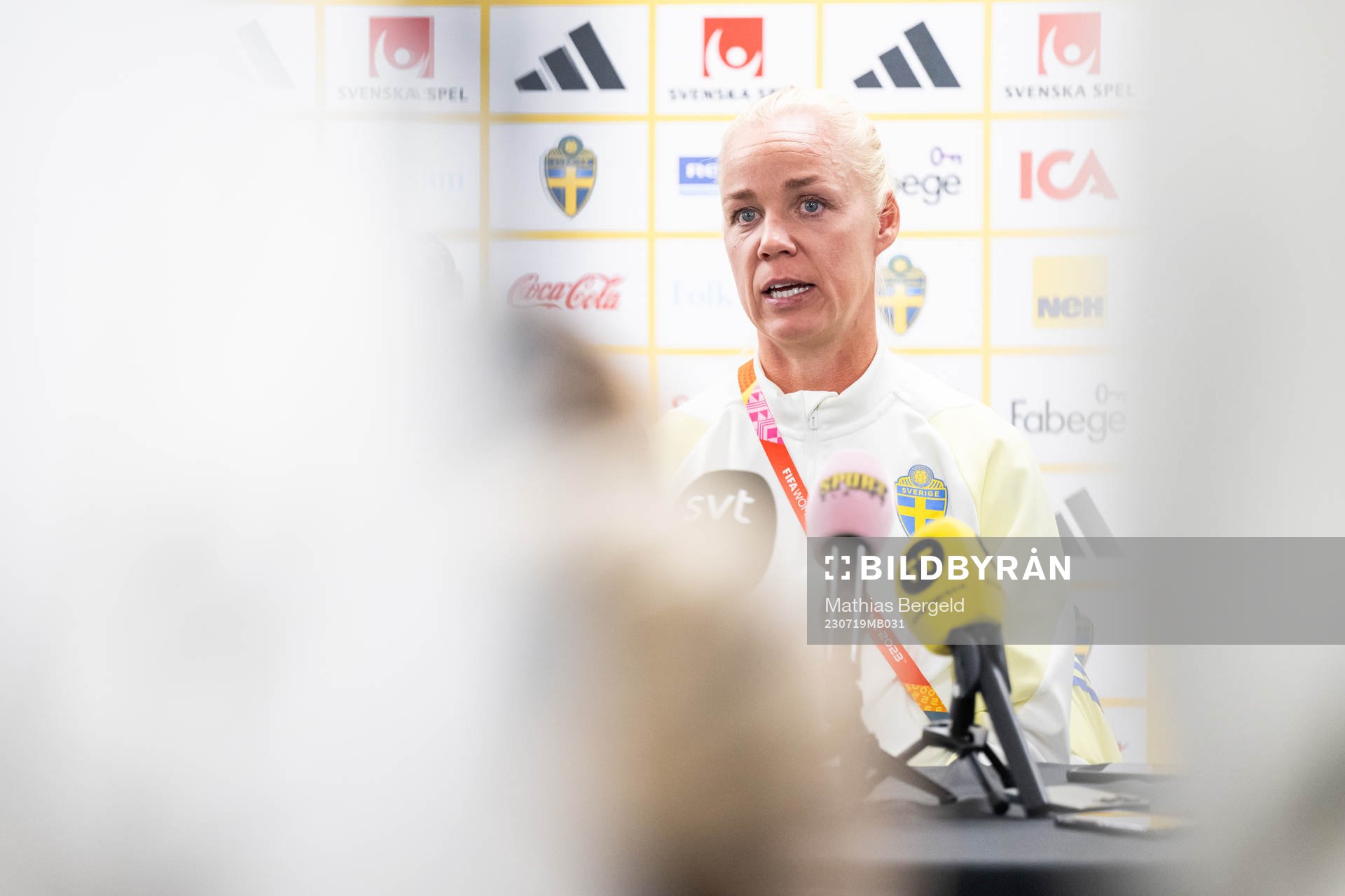 Caroline Seger of the Swedish women's national football