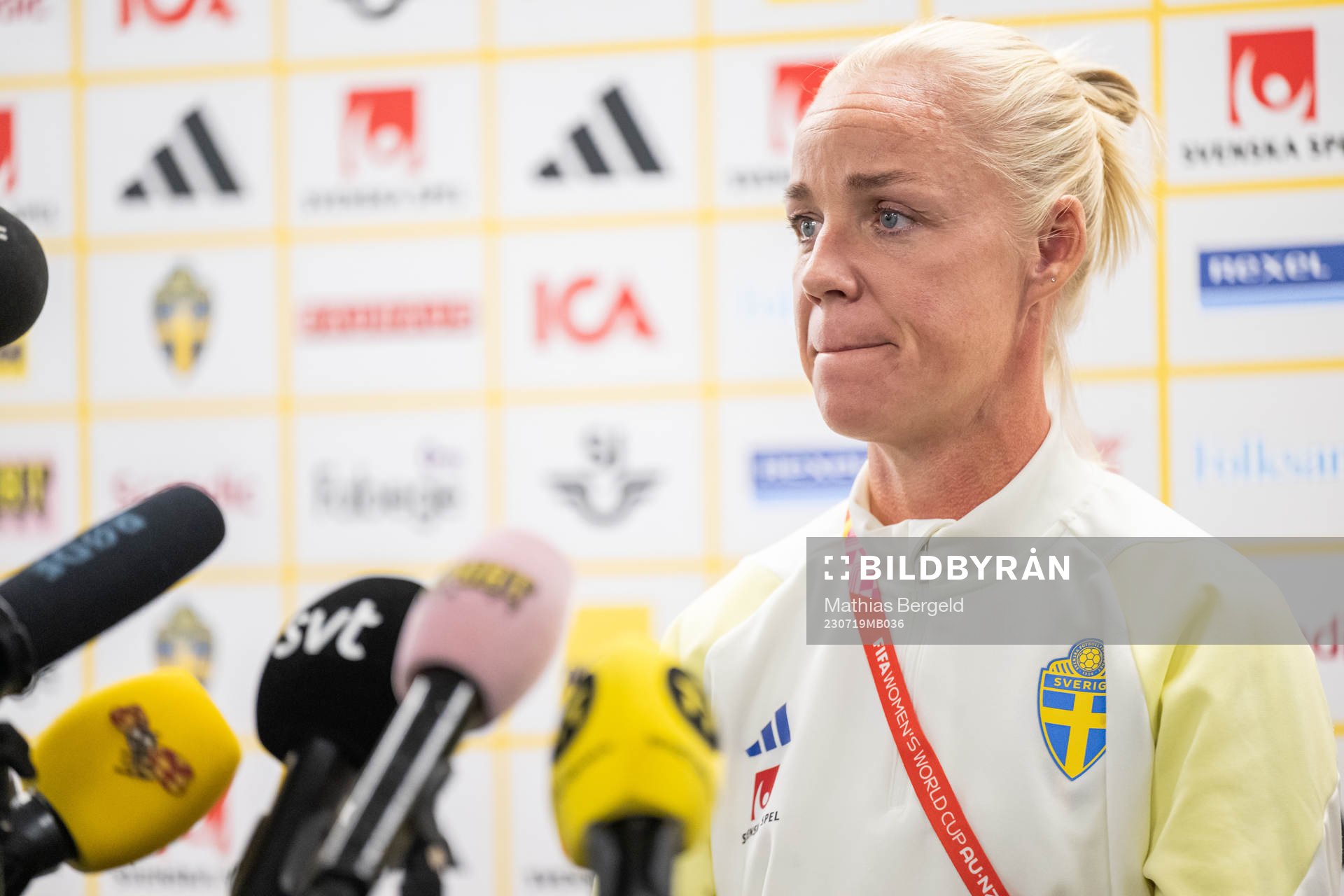 Caroline Seger of the Swedish women's national football