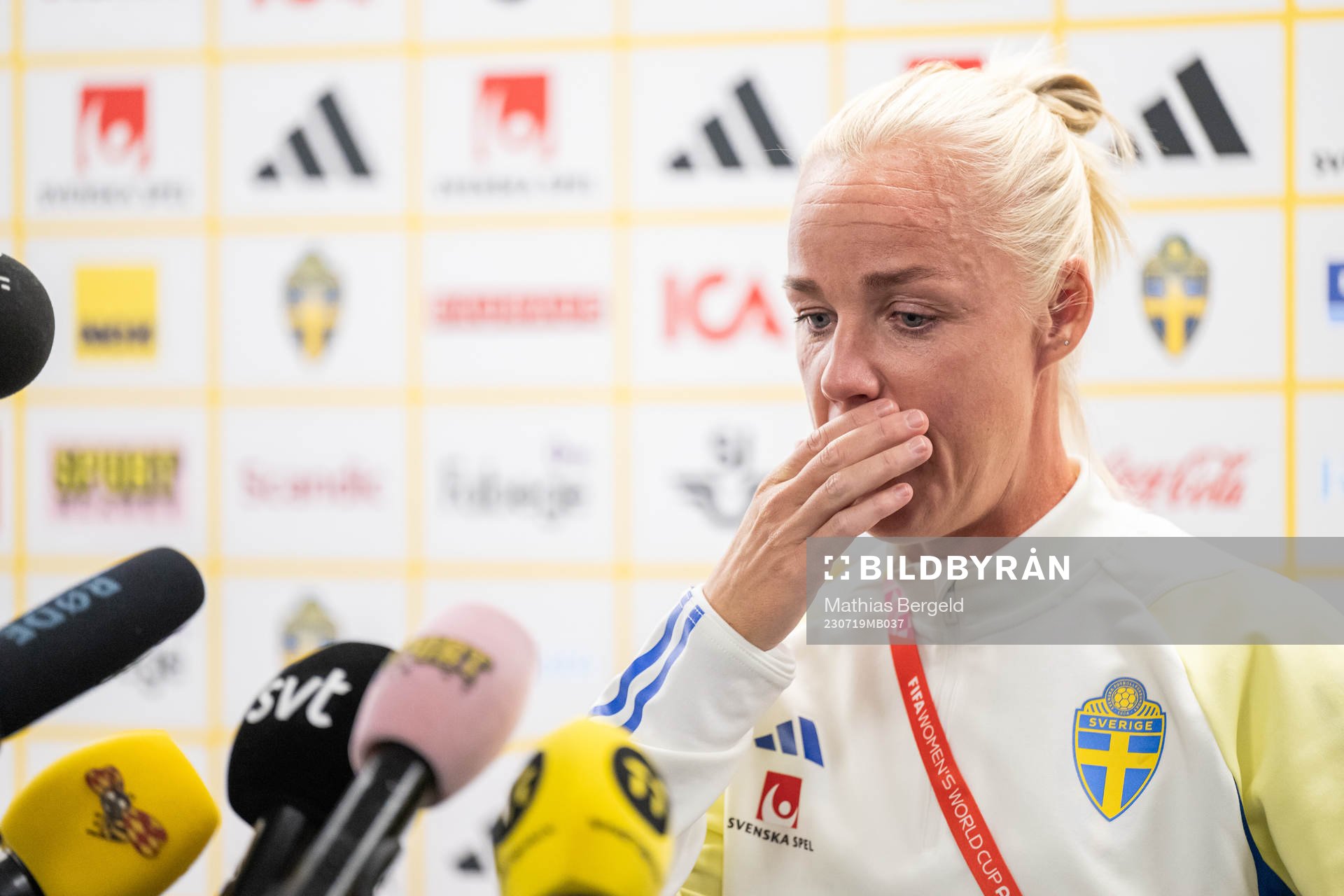 Caroline Seger of the Swedish women's national football