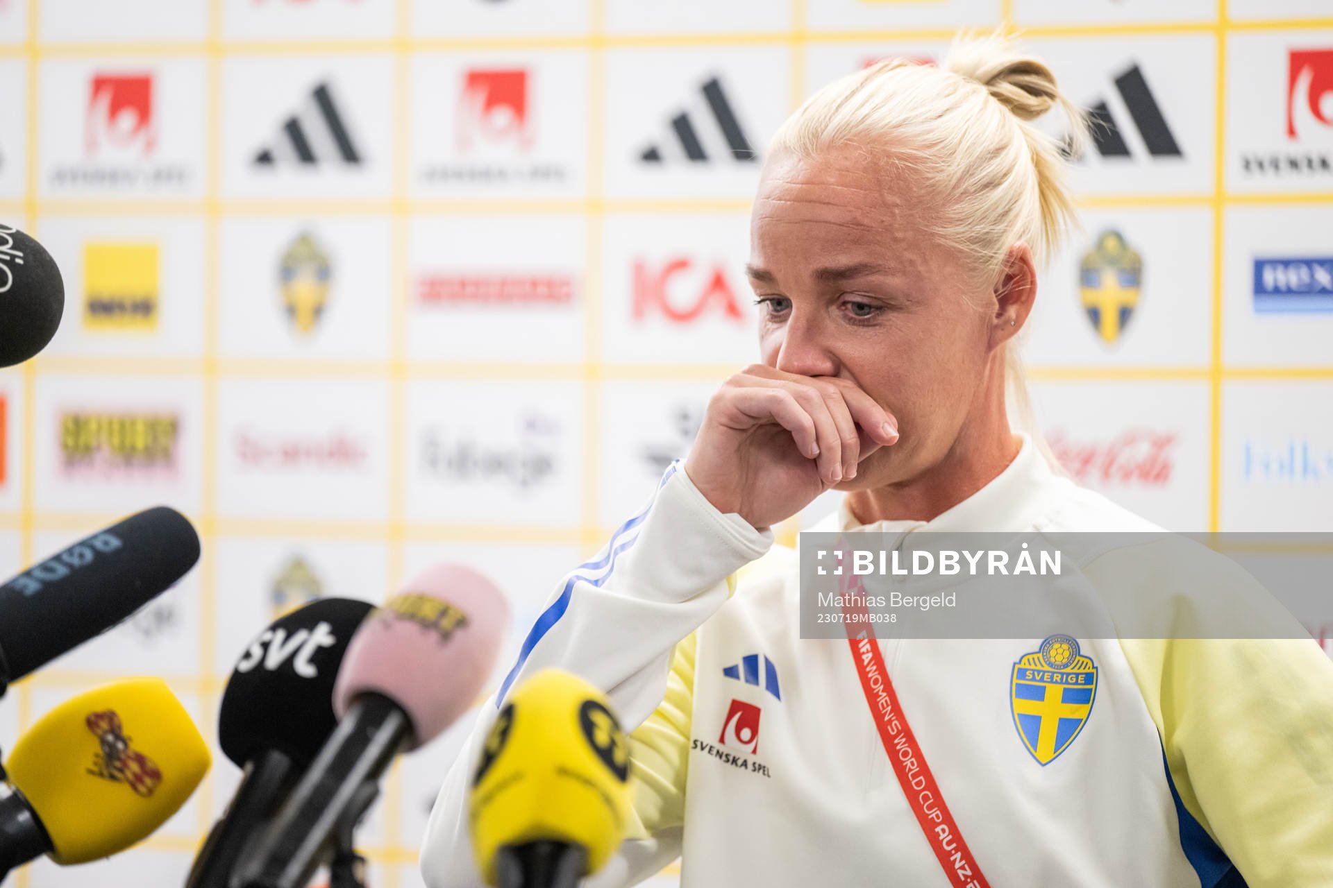 Caroline Seger of the Swedish women's national football