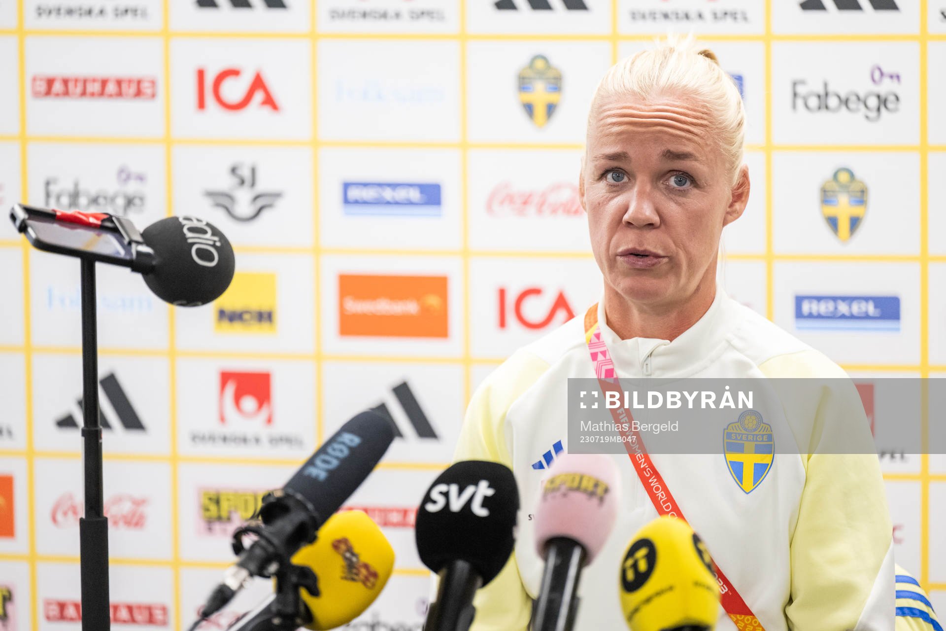 Caroline Seger of the Swedish women's national football
