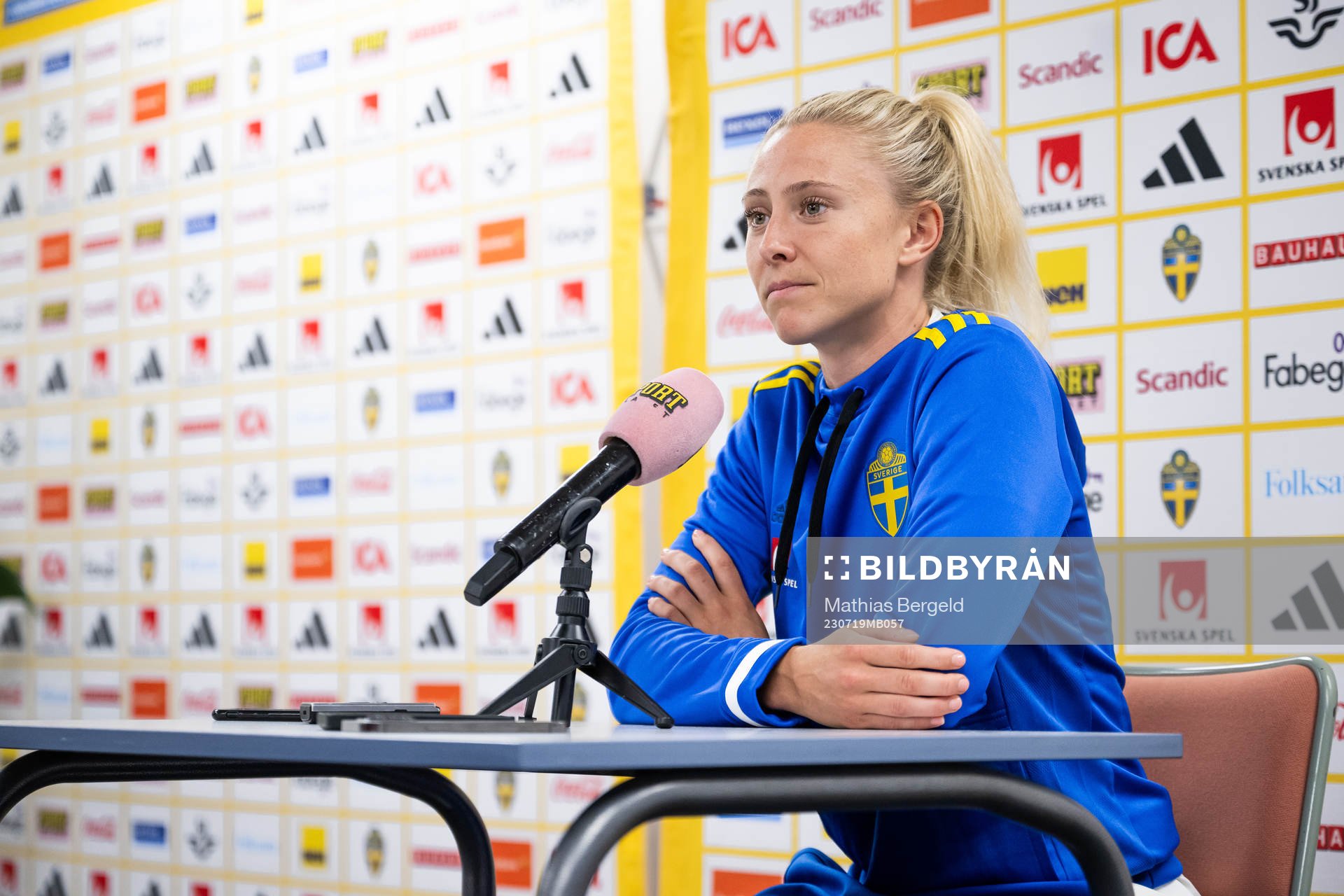Rebecka Blomqvist of the Swedish women's national football
