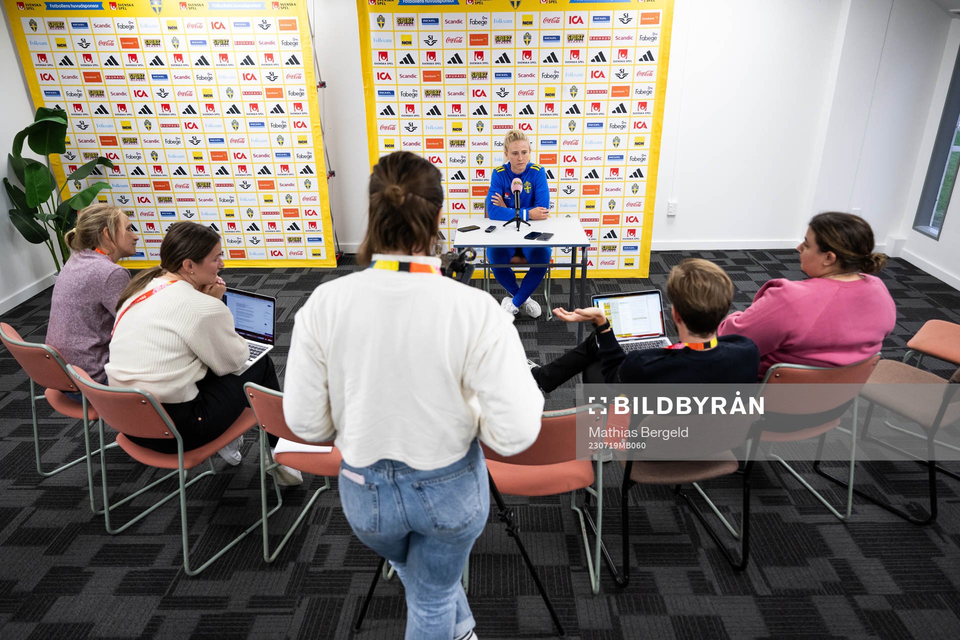 Rebecka Blomqvist of the Swedish women's national football