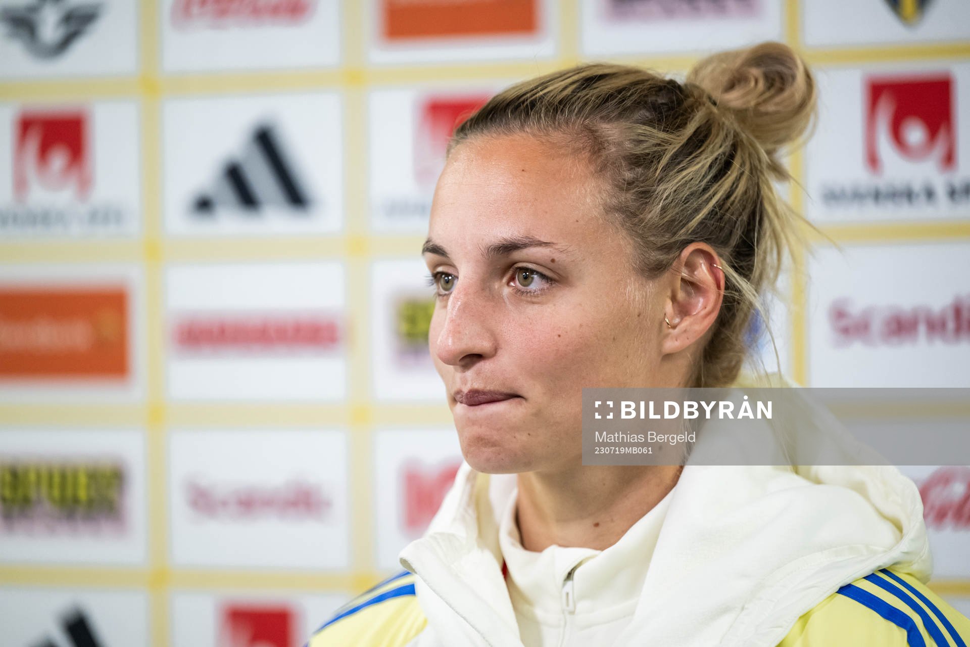 Nathalie Björn of the Swedish women's national football
