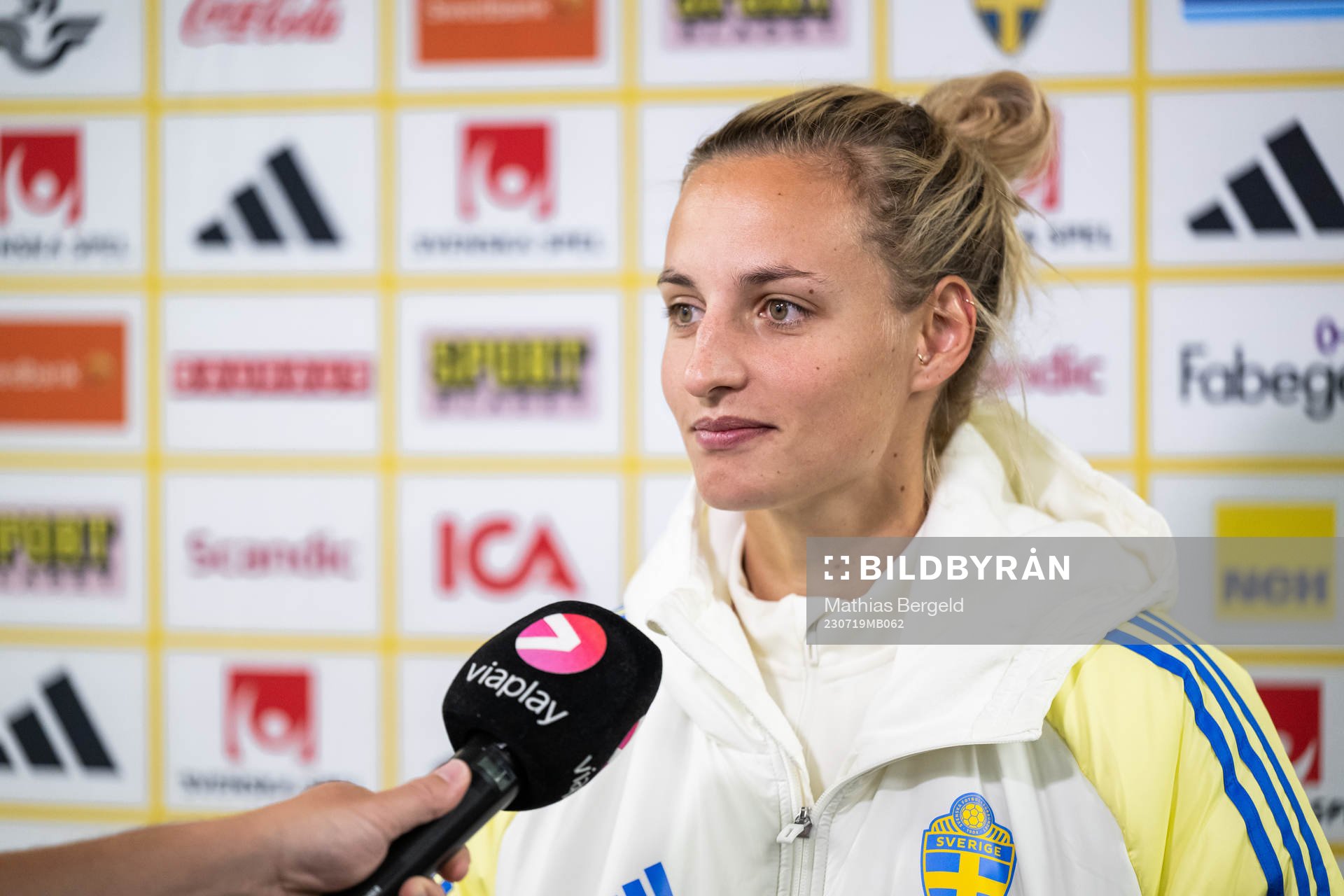 Nathalie Björn of the Swedish women's national football