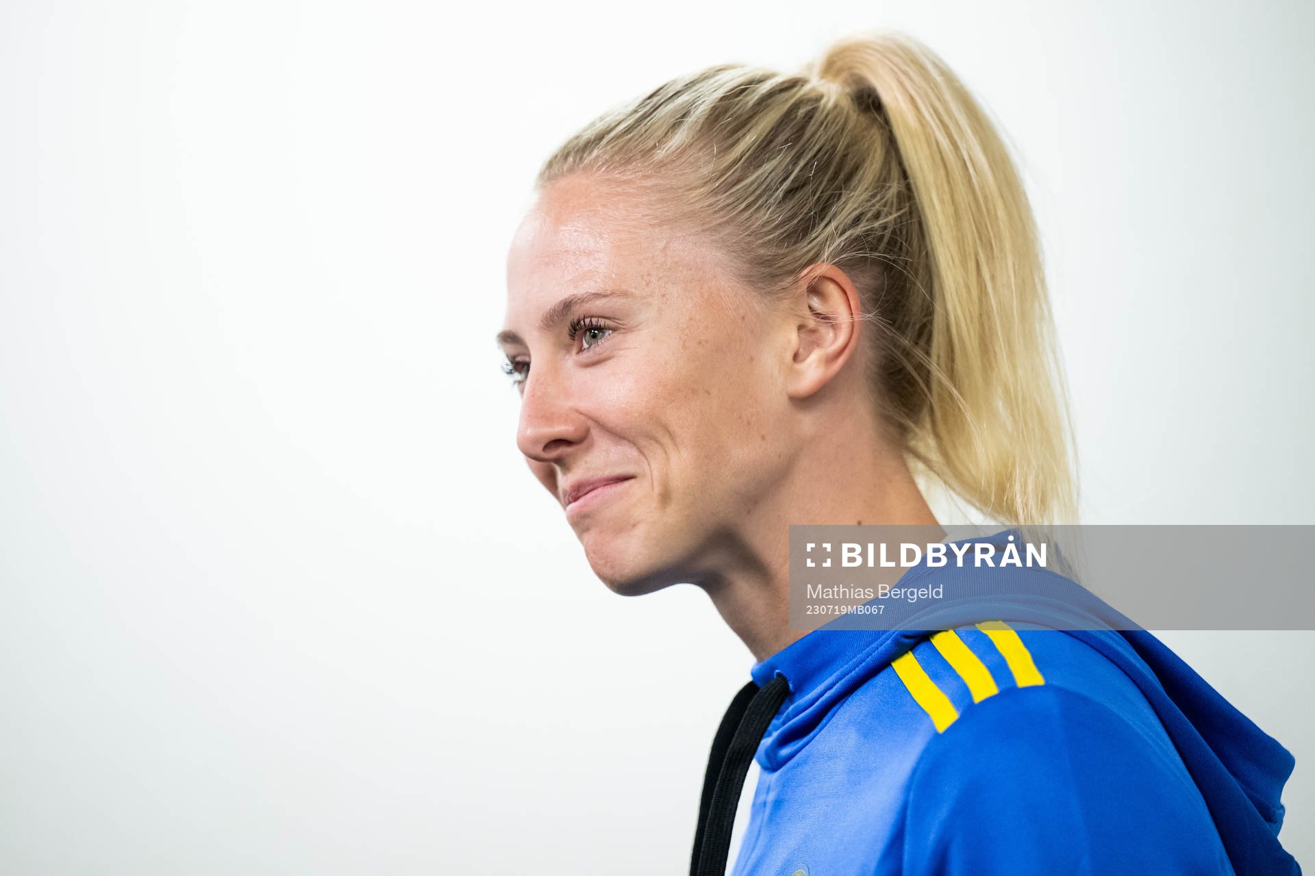 Rebecka Blomqvist of the Swedish women's national football