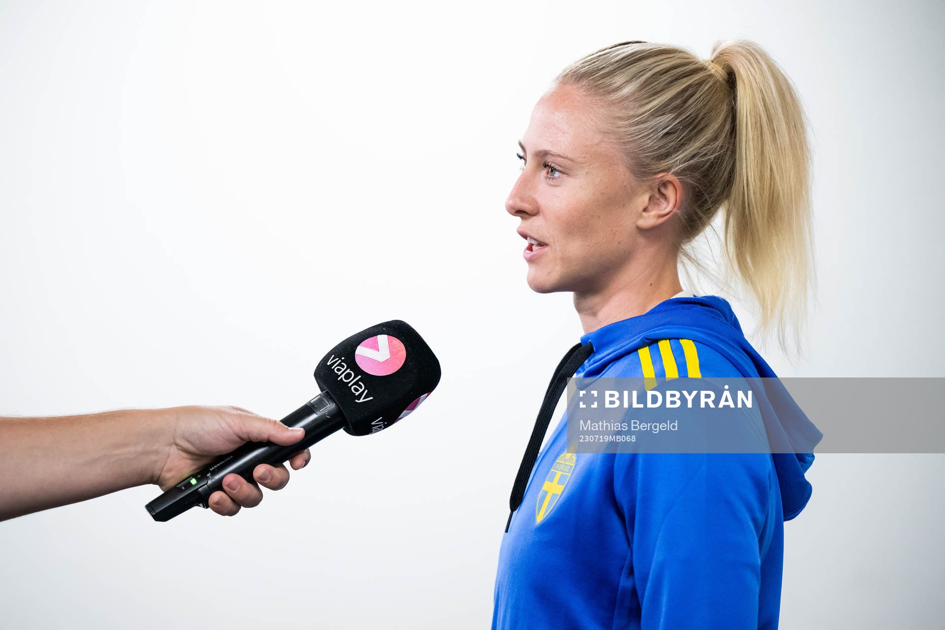 Rebecka Blomqvist of the Swedish women's national football