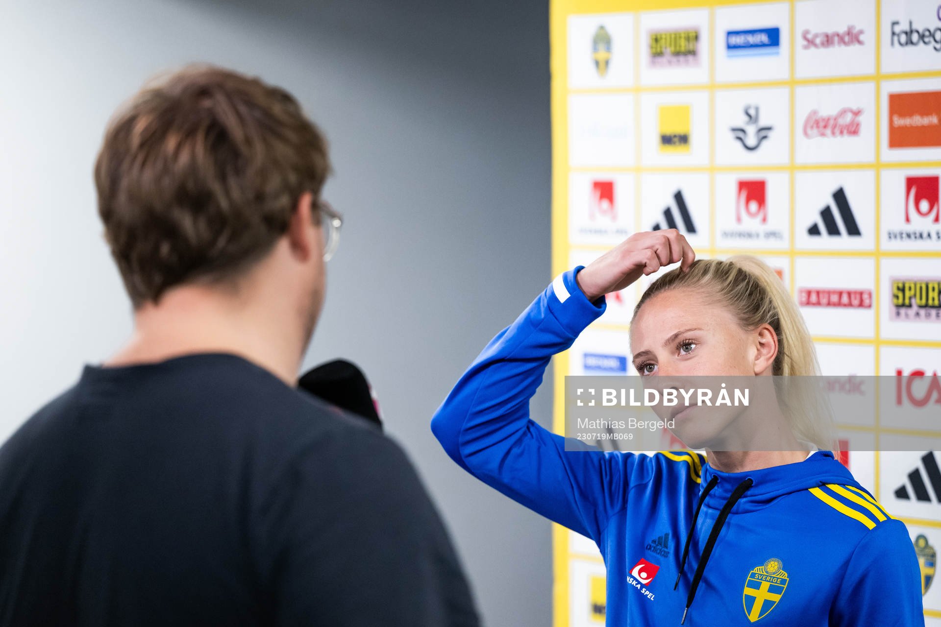 Rebecka Blomqvist of the Swedish women's national football